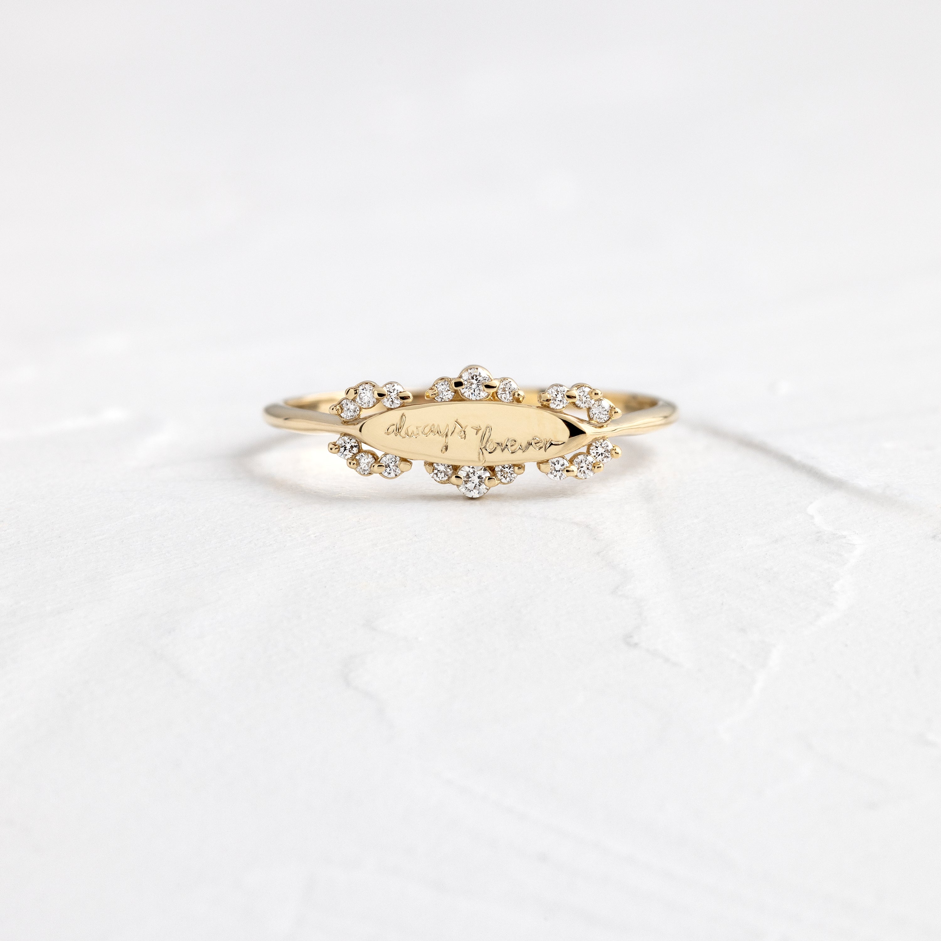 Filigree Signet Ring, Always & Forever - In Stock | Melanie Casey
