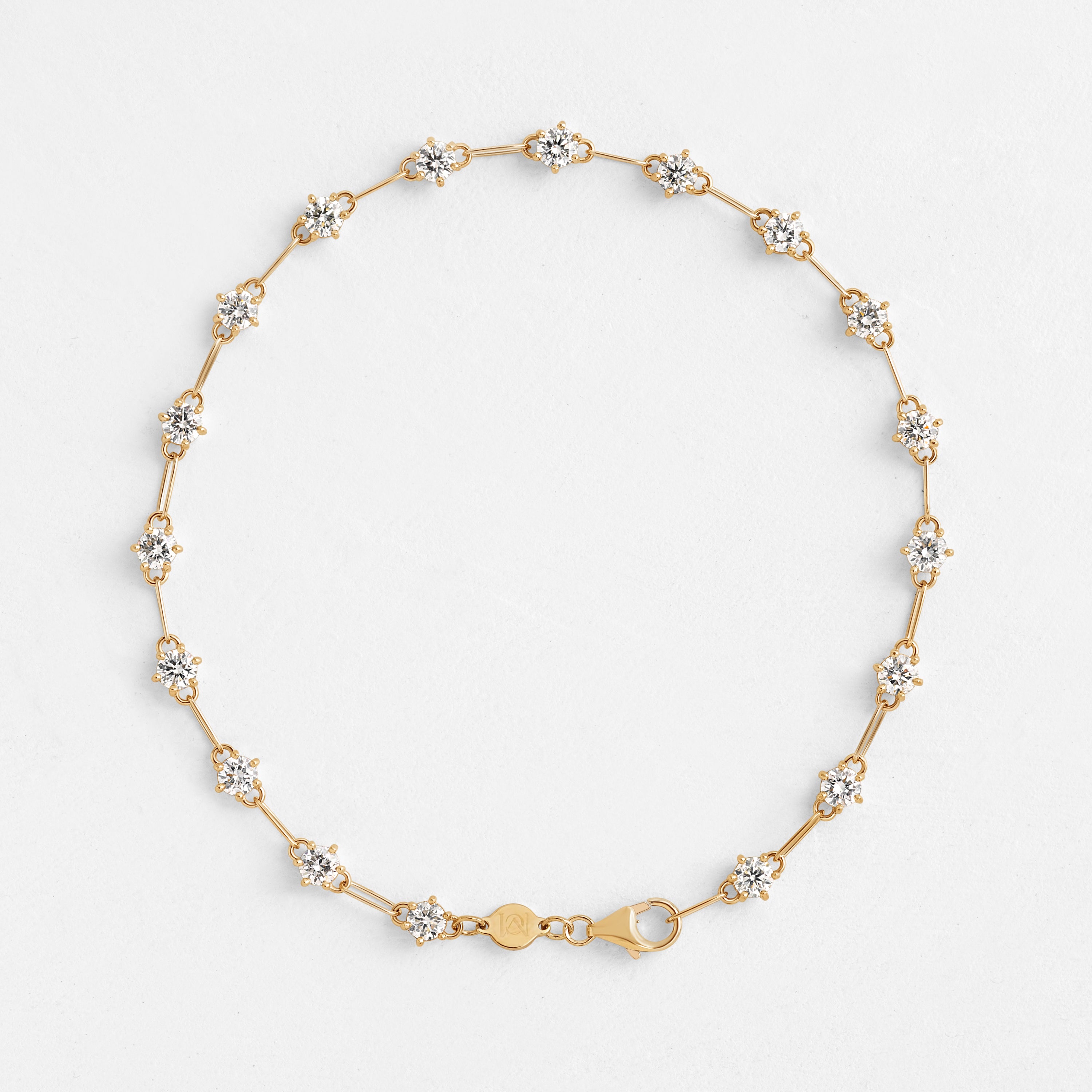Distance Tennis Bracelet, 1.8ctw | Melanie Casey Fine Jewelry
