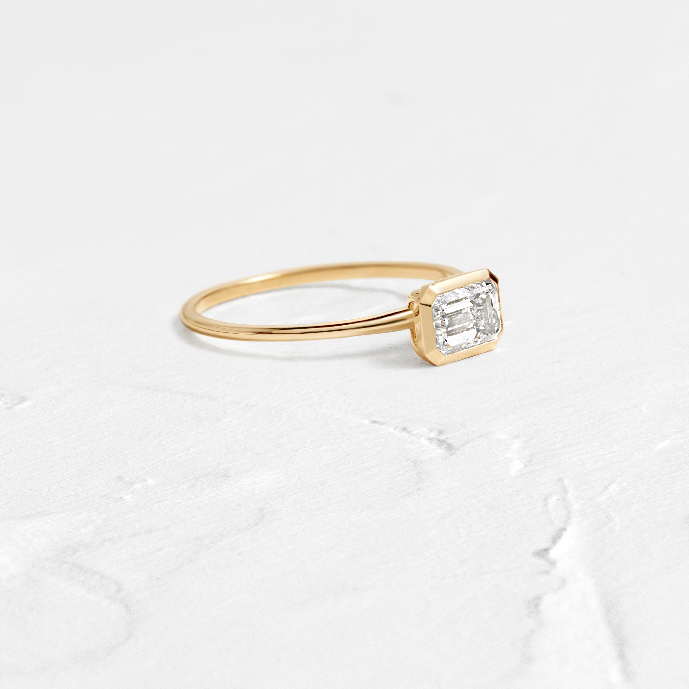 Construct Ring, Emerald Cut - Melanie Casey