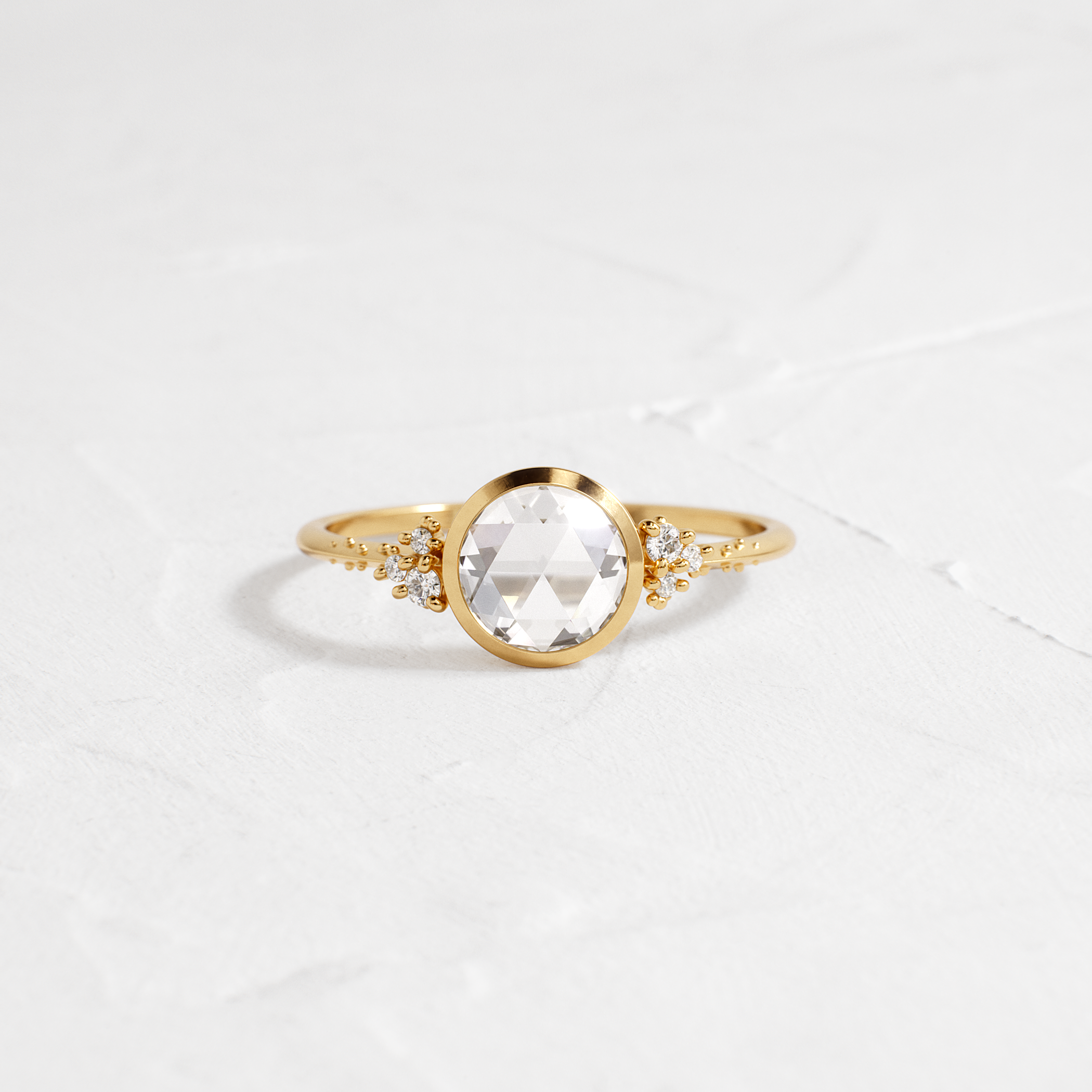 Pensive Ring, Rose Cut Melanie Casey