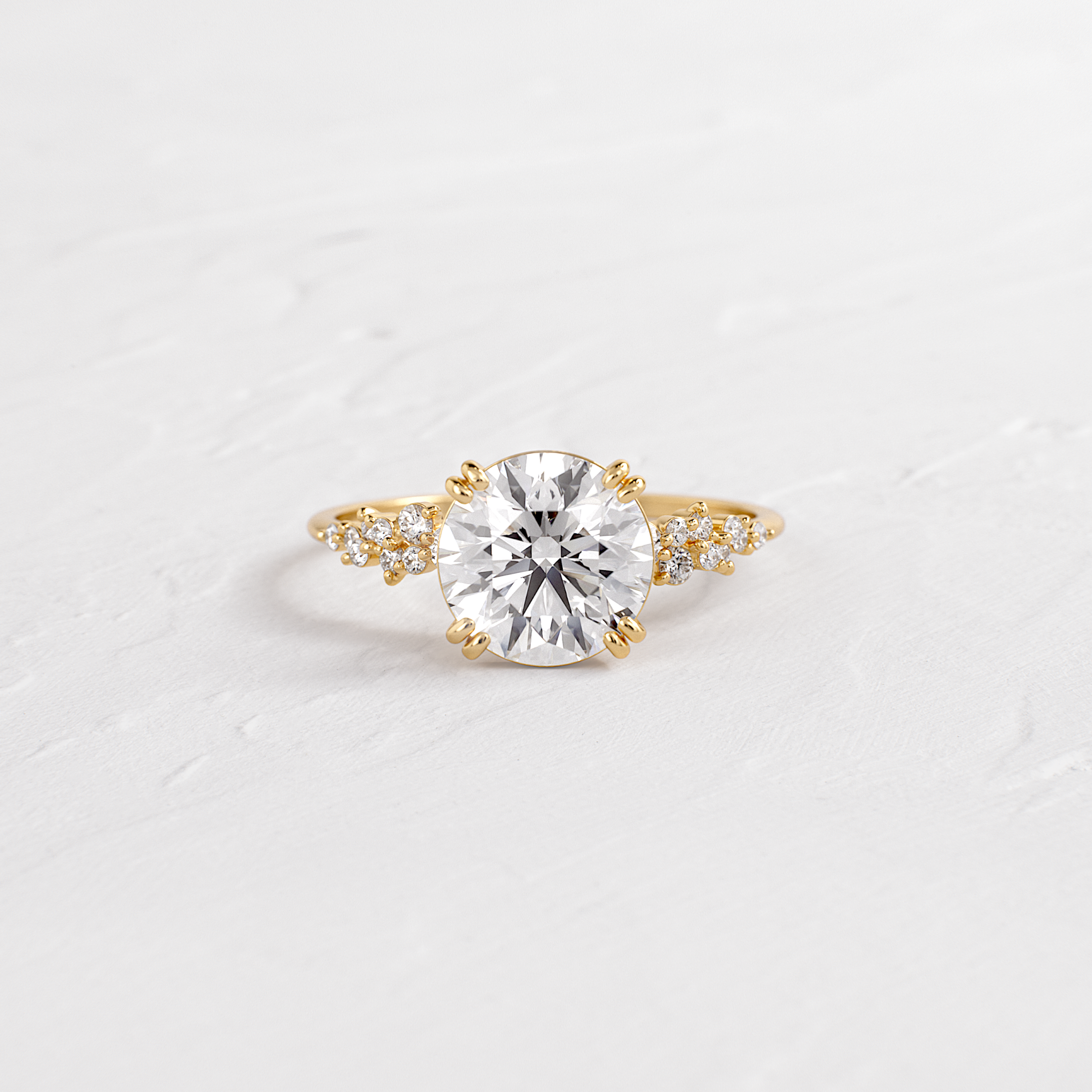 On The Horizon Ring, Round Cut | Melanie Casey Fine Jewelry