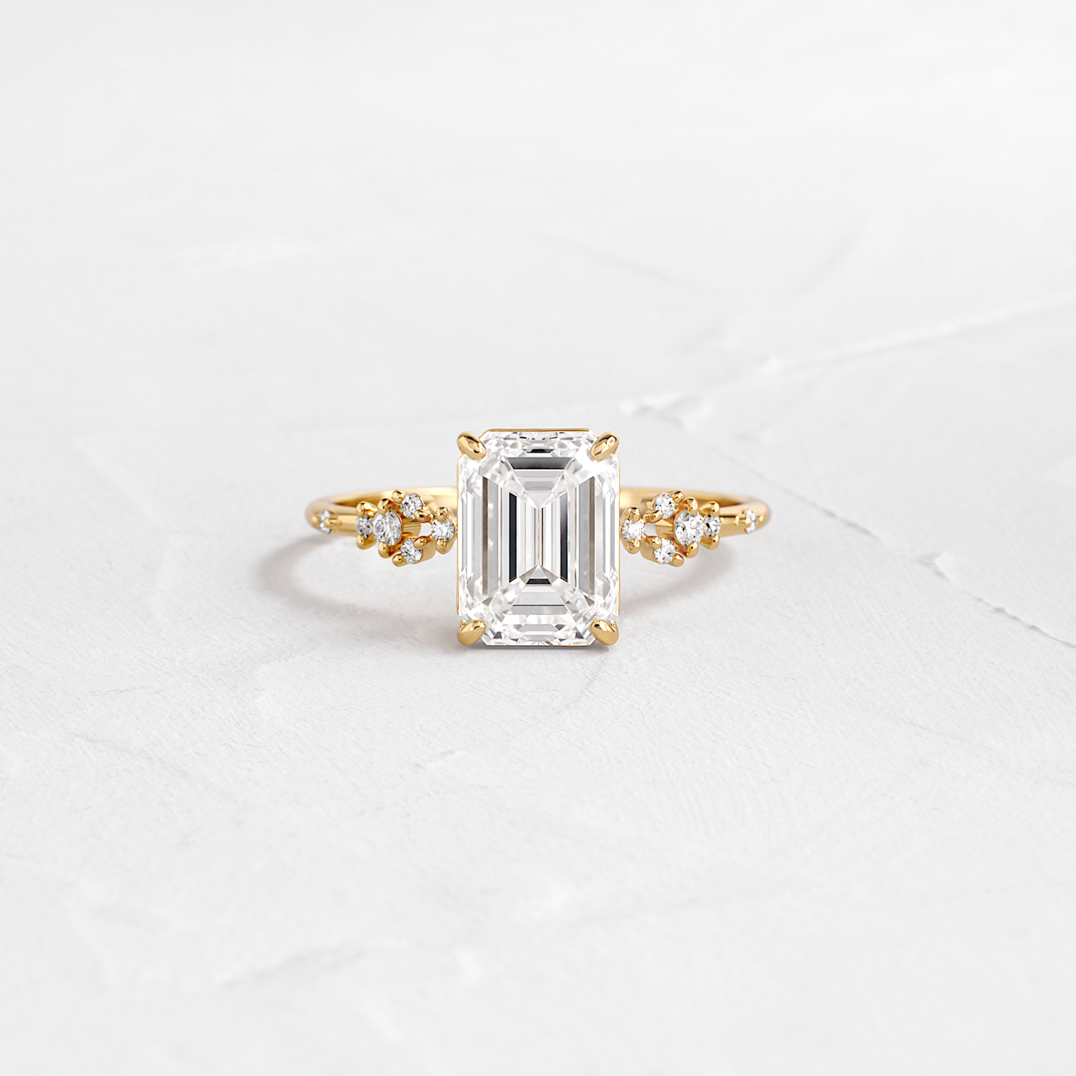 Myriad Ring, Emerald Cut | Melanie Casey Jewelry