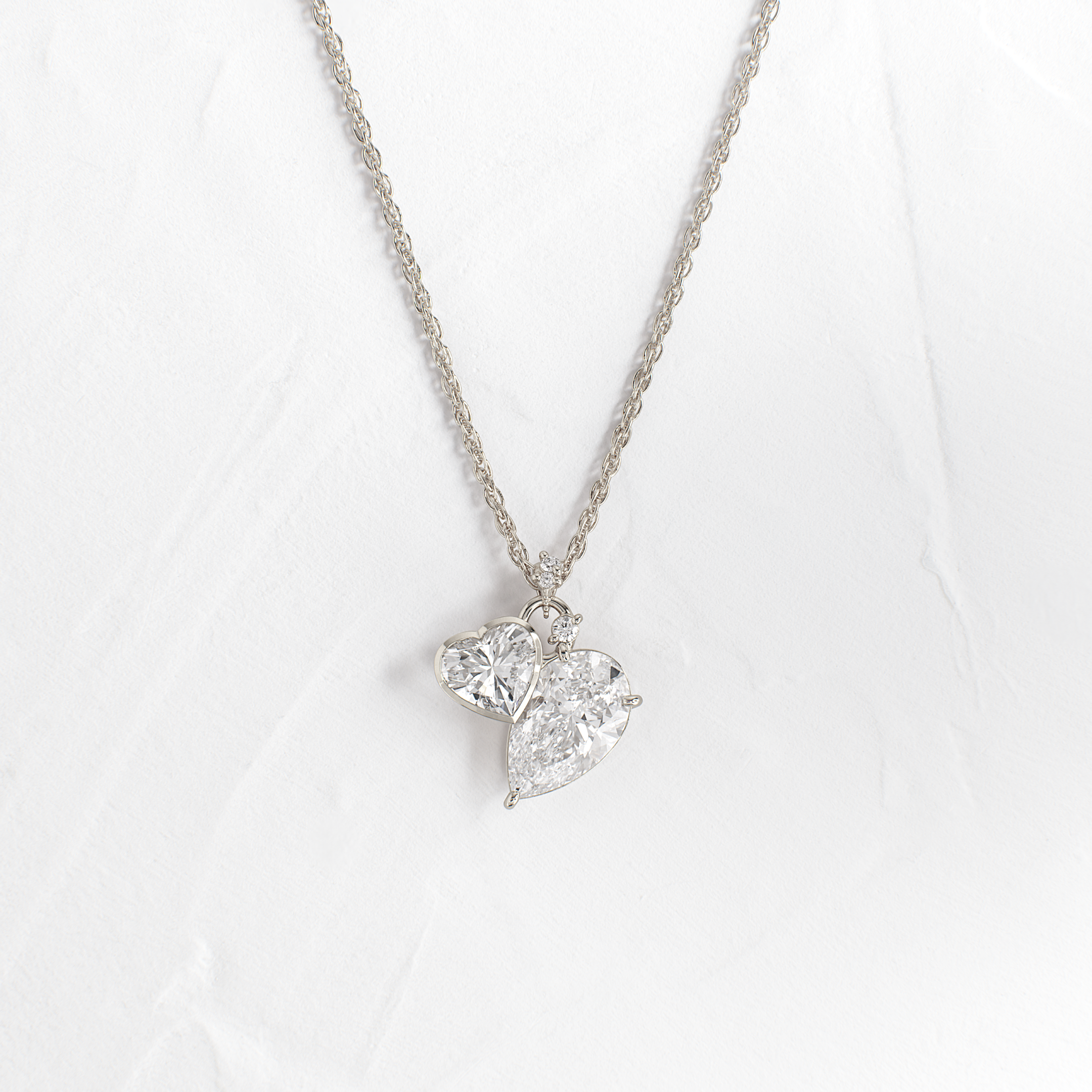 Heart to Heart Necklace | Melanie Casey Fine Jewelry