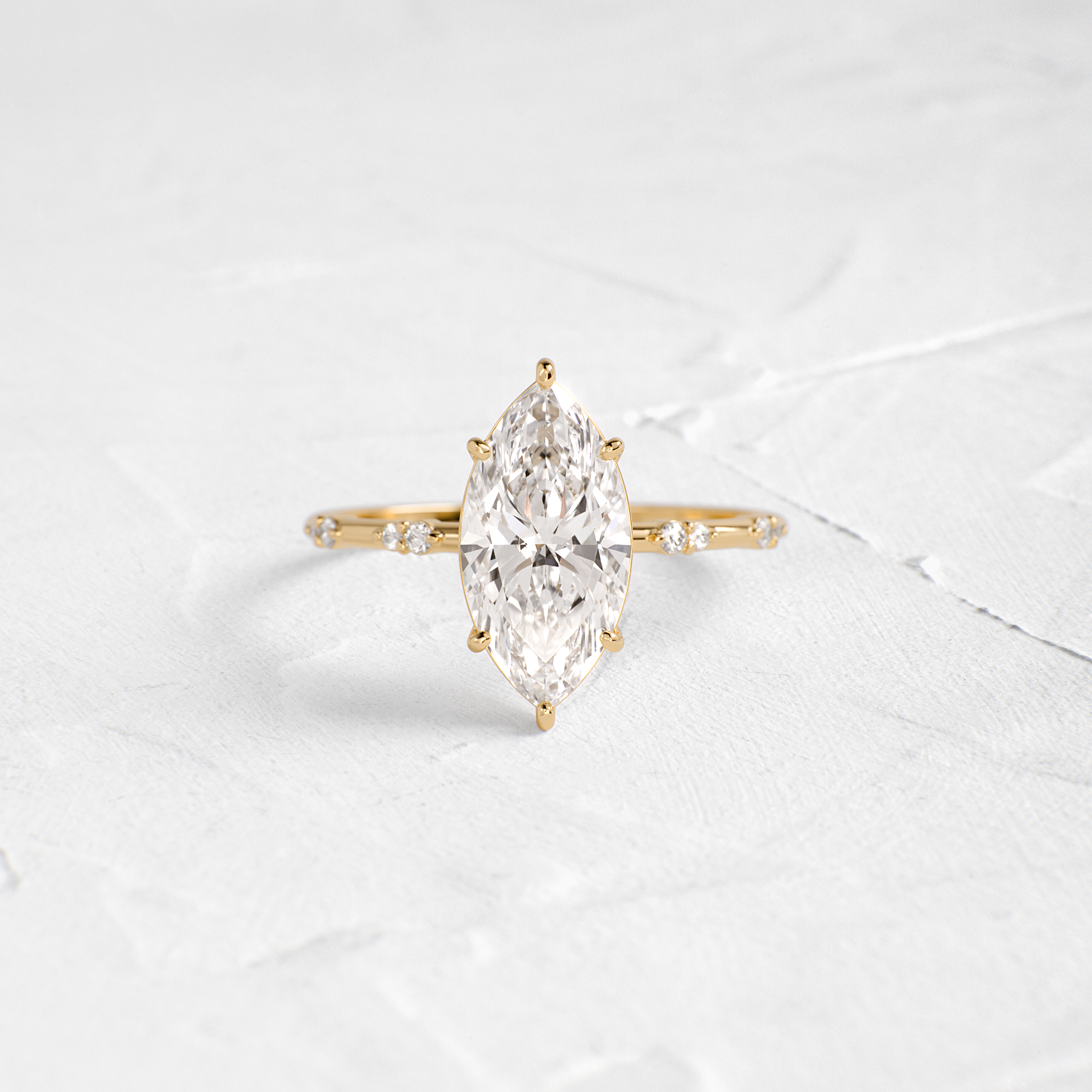 Bright Side Ring, Marquise Cut | Melanie Casey Fine Jewelry