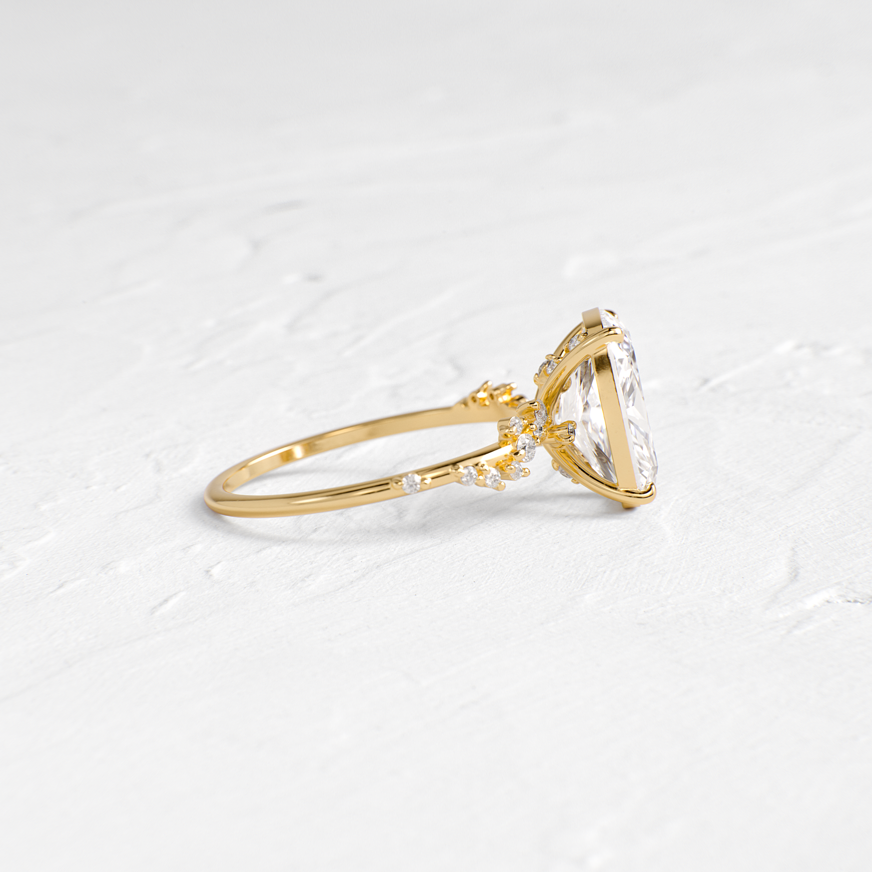 Wisteria Ring, Cushion Cut | Melanie Casey