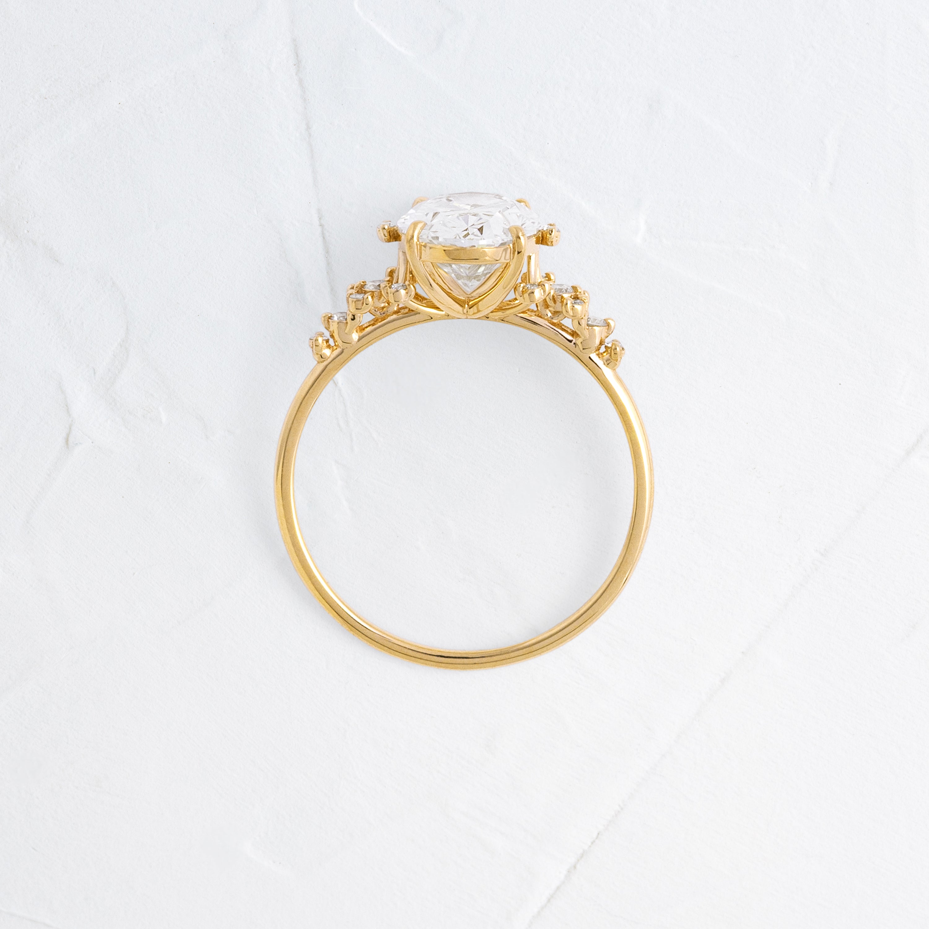 Tapestry Ring, Oval Cut | Handcrafted Engagement Ring | Melanie Casey