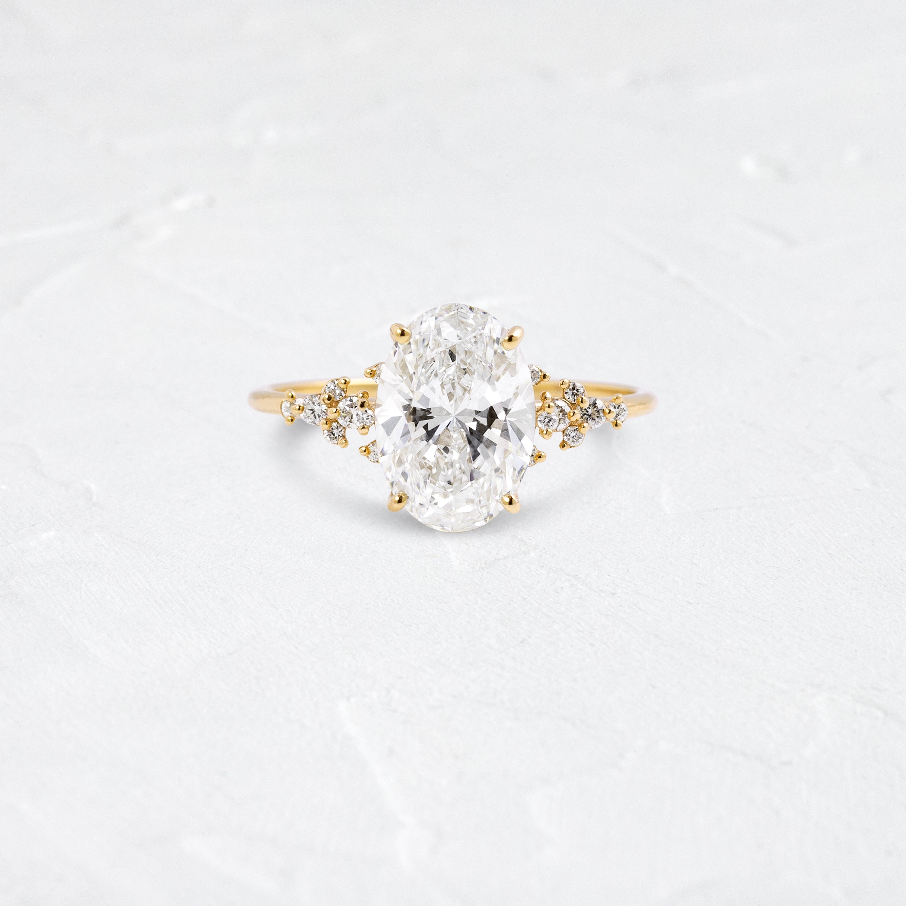 Tapestry Ring, Oval Cut | Handcrafted Engagement Ring | Melanie Casey