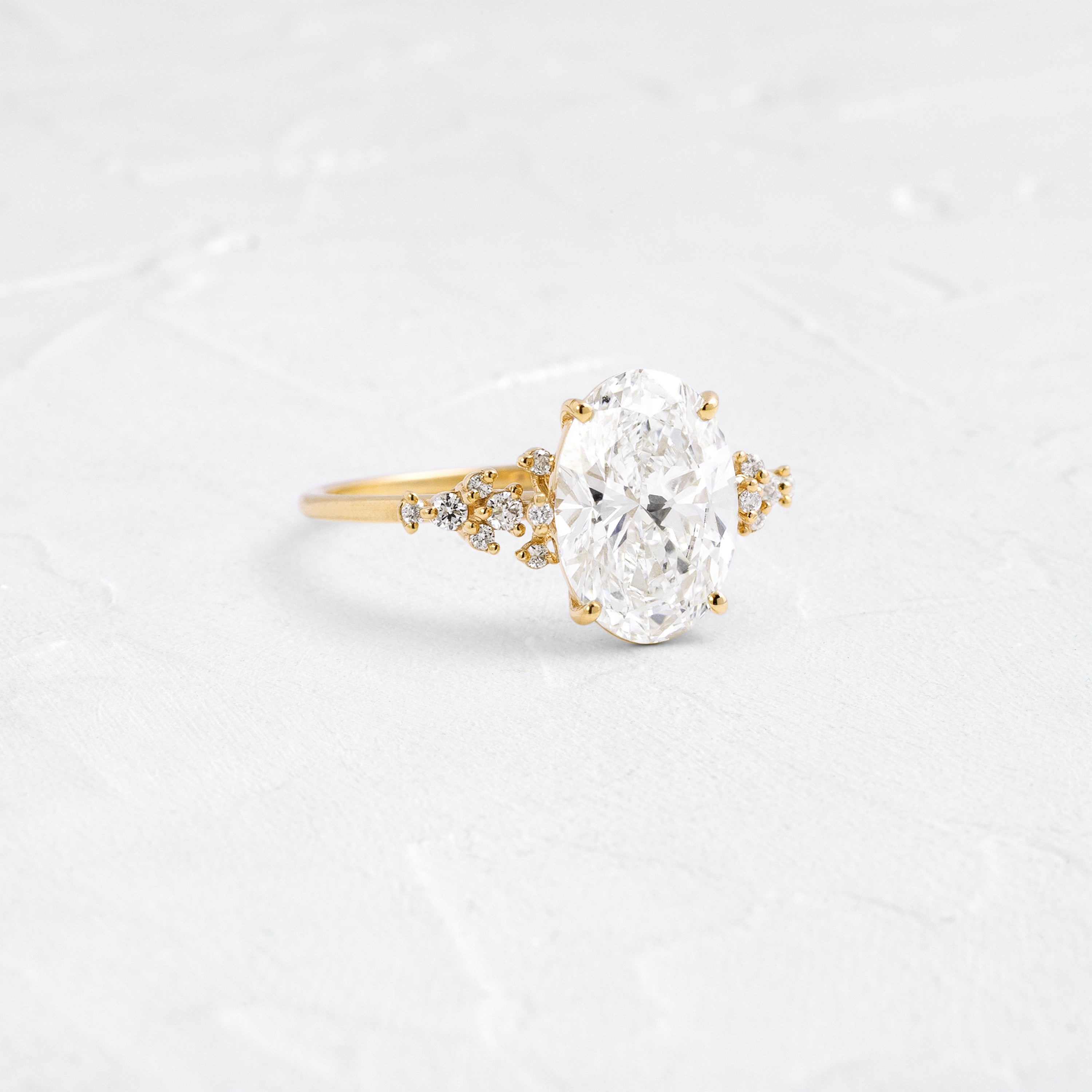 Tapestry Ring, Oval Cut | Handcrafted Engagement Ring | Melanie Casey