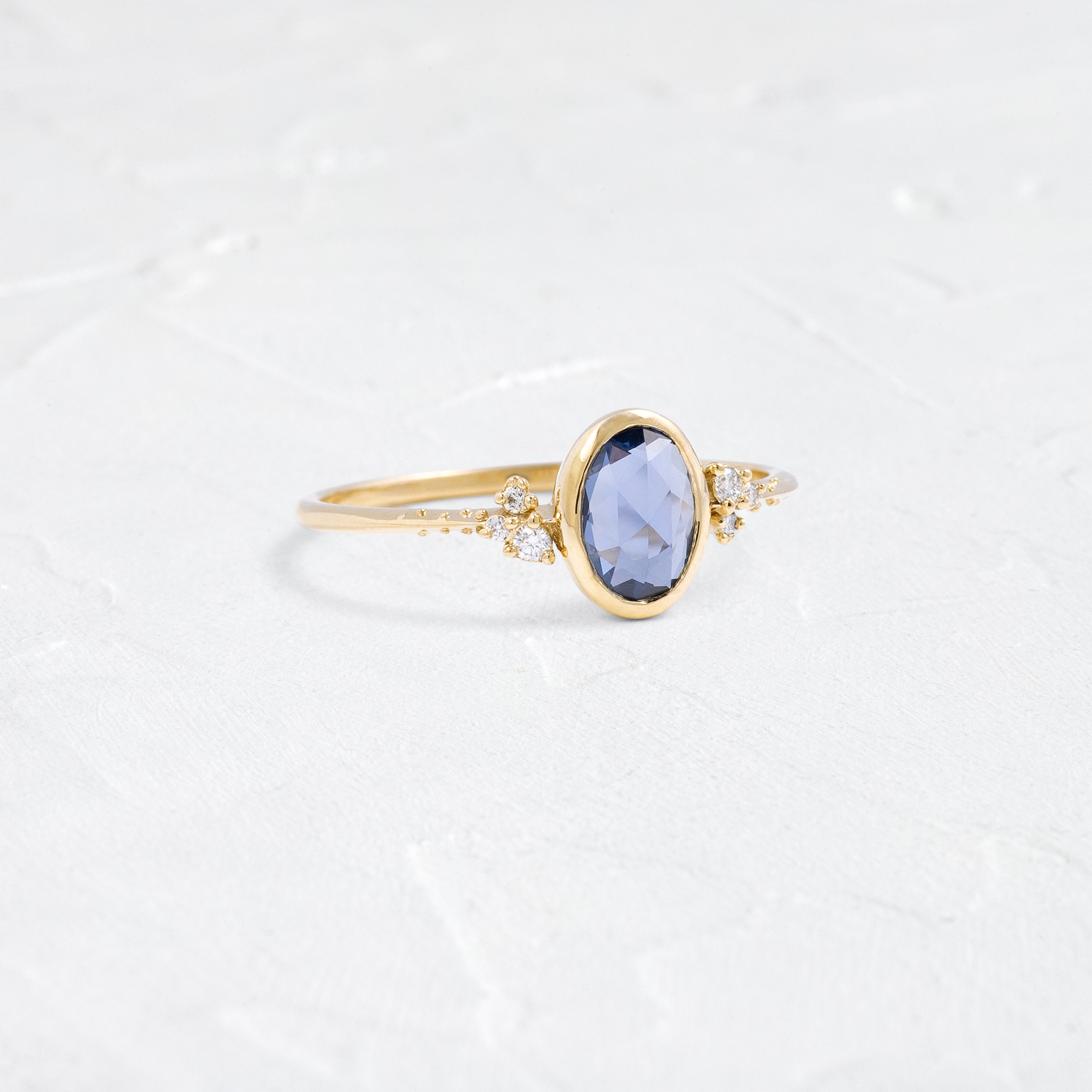 Pensive Ring, 0.92ct. Blue Sapphire | Melanie Casey