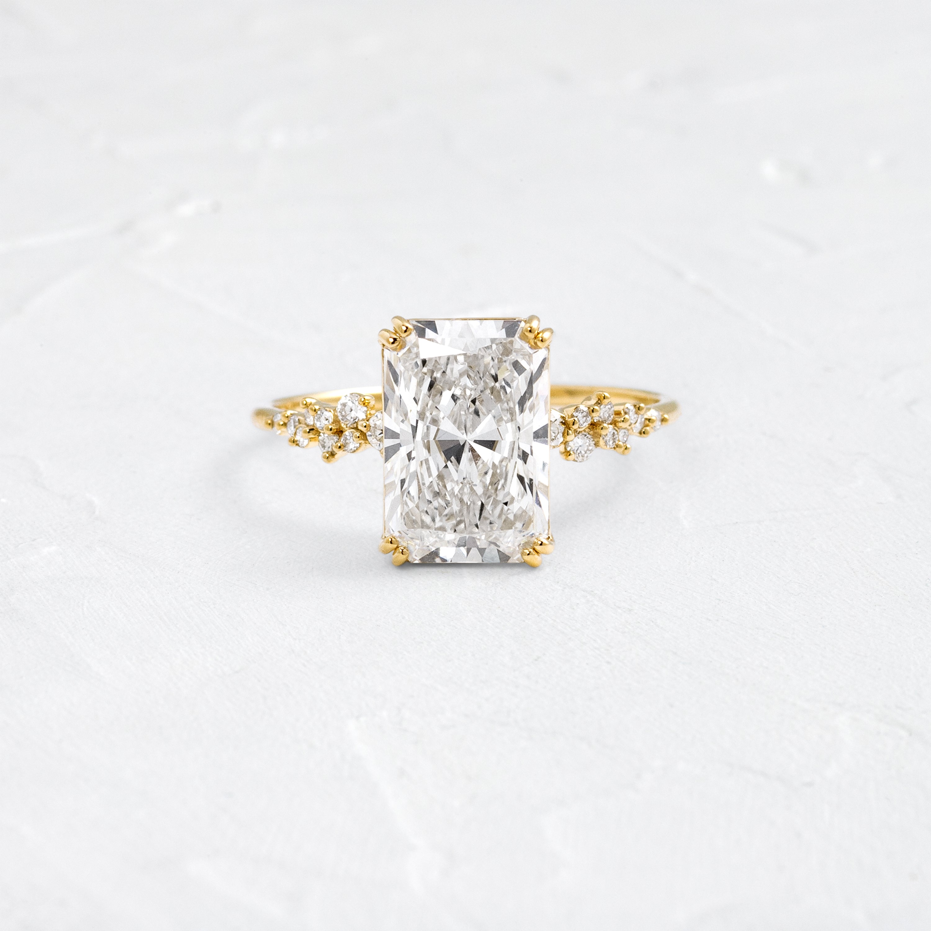 On The Horizon Ring, Radiant Cut | Melanie Casey Jewelry
