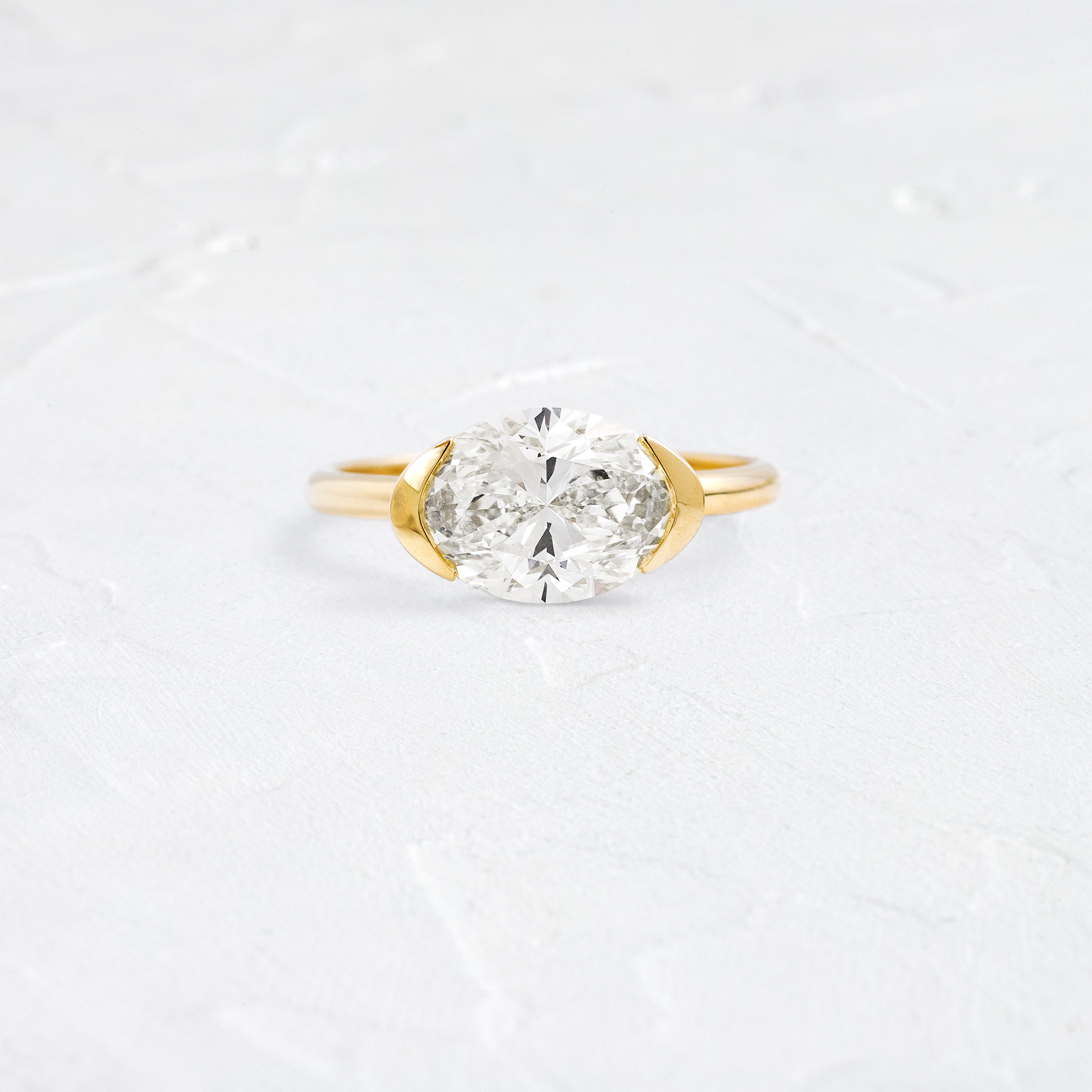 Stanza Ring, Oval Cut - Melanie Casey