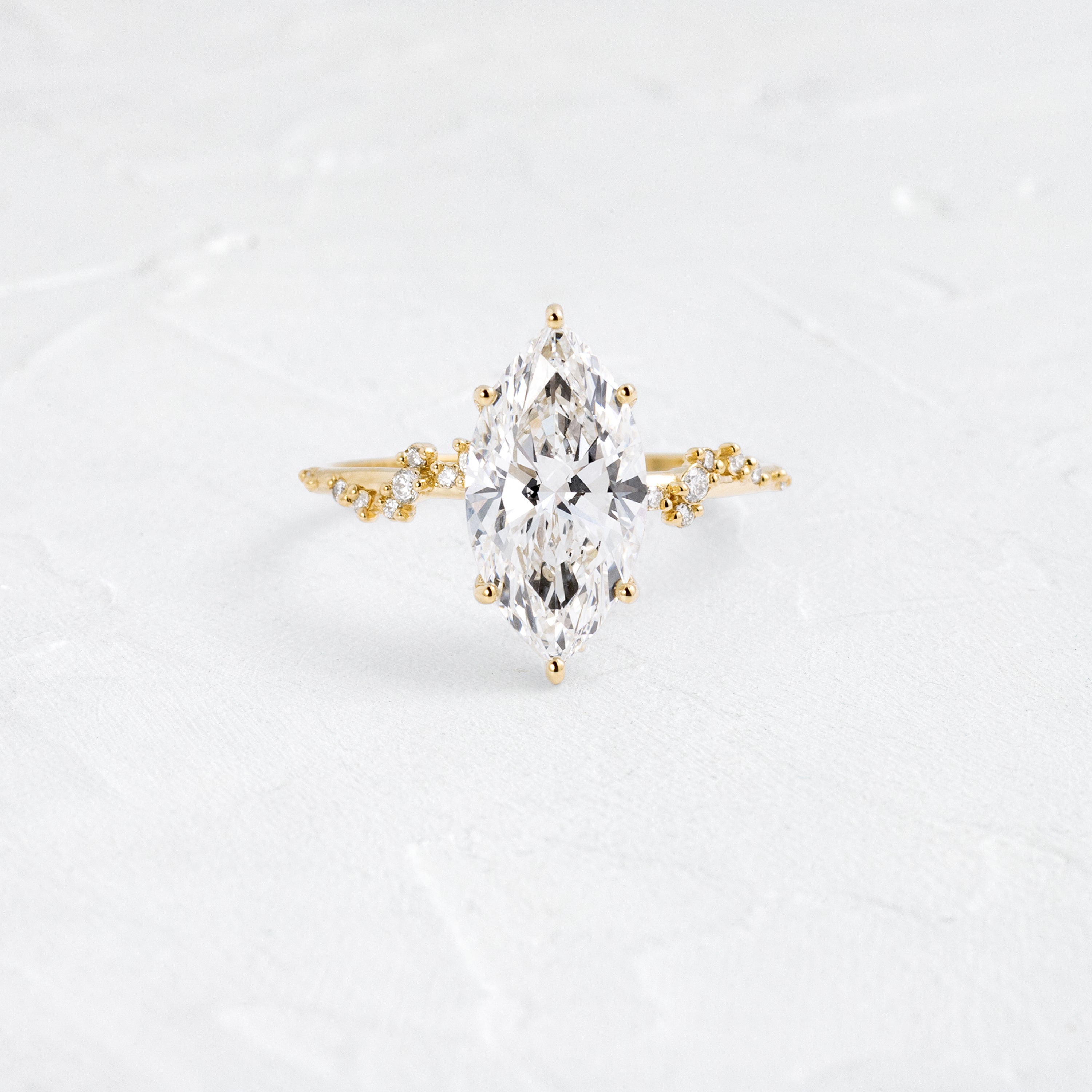 Wisteria Ring, Marquise Cut | Melanie Casey