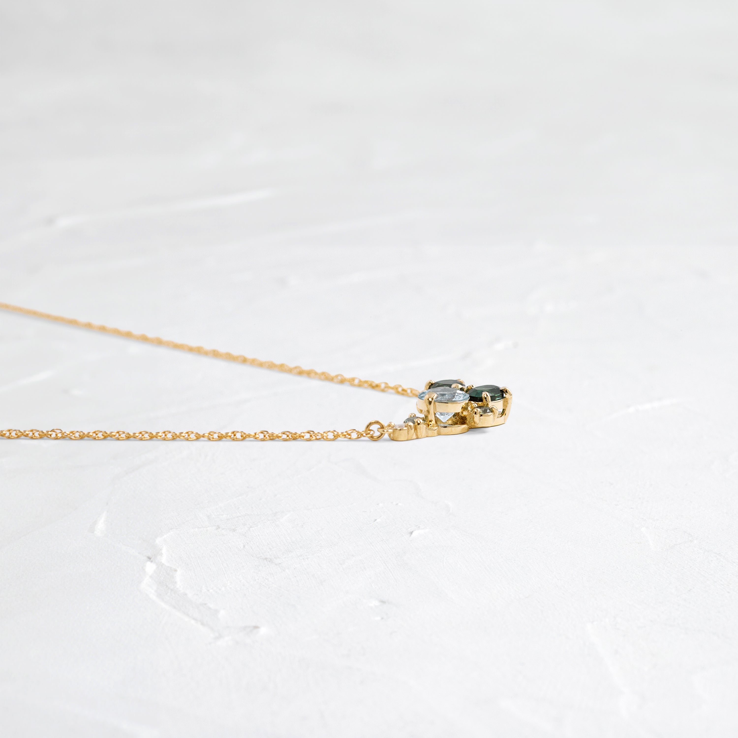 アクセサリー gaboratory 6chain necklace 65cm Underwater Garden Necklace, Reimagined | Melanie Casey Fine Jewelry
