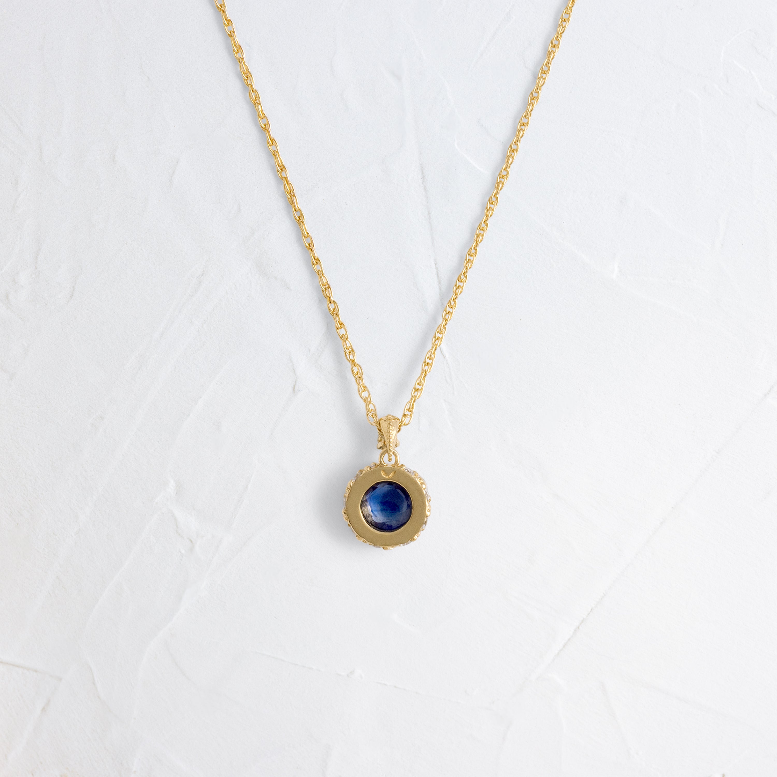 Reminisce Necklace, Blue Sapphire | Melanie Casey Fine Jewelry