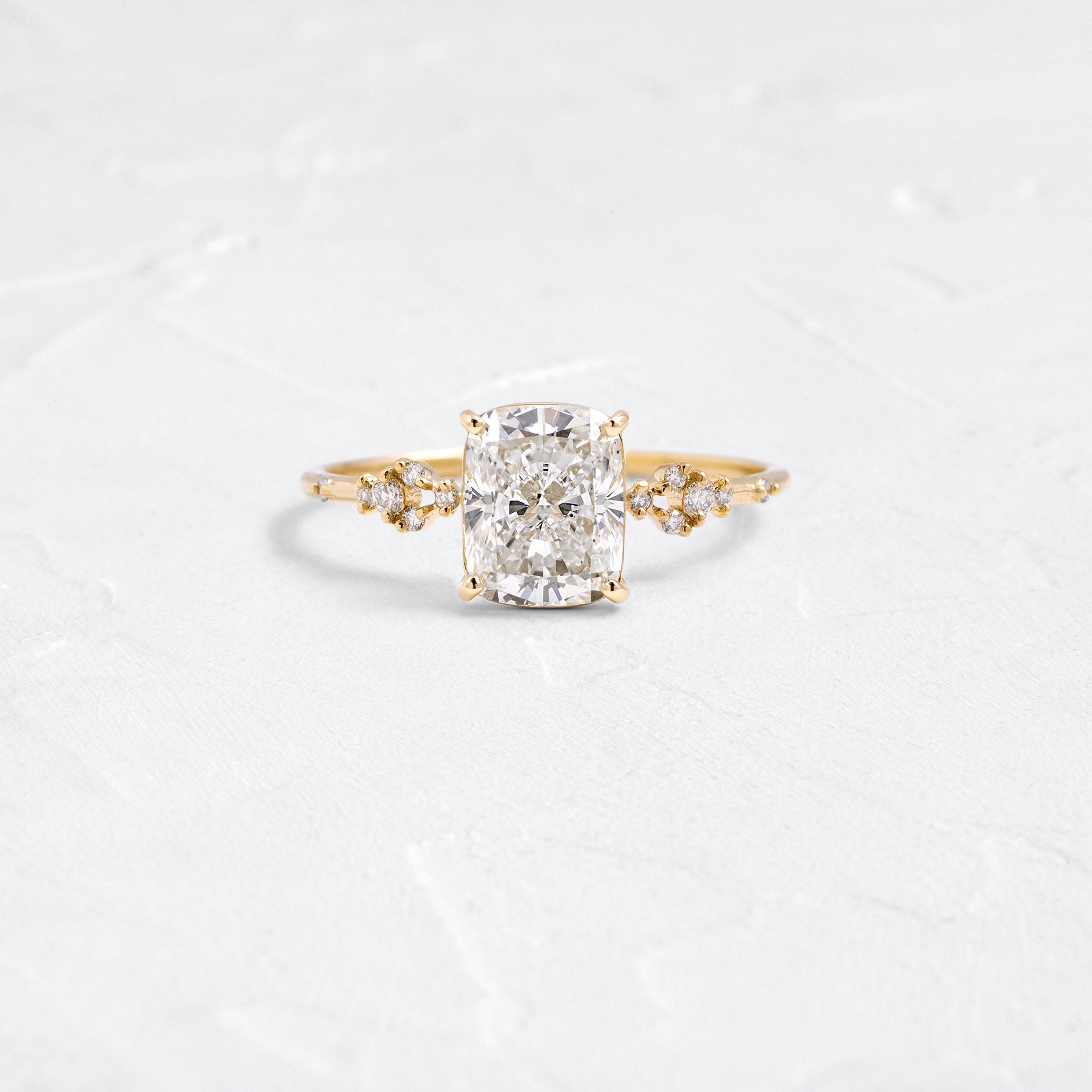 Myriad Ring, Cushion Cut | Melanie Casey Jewelry