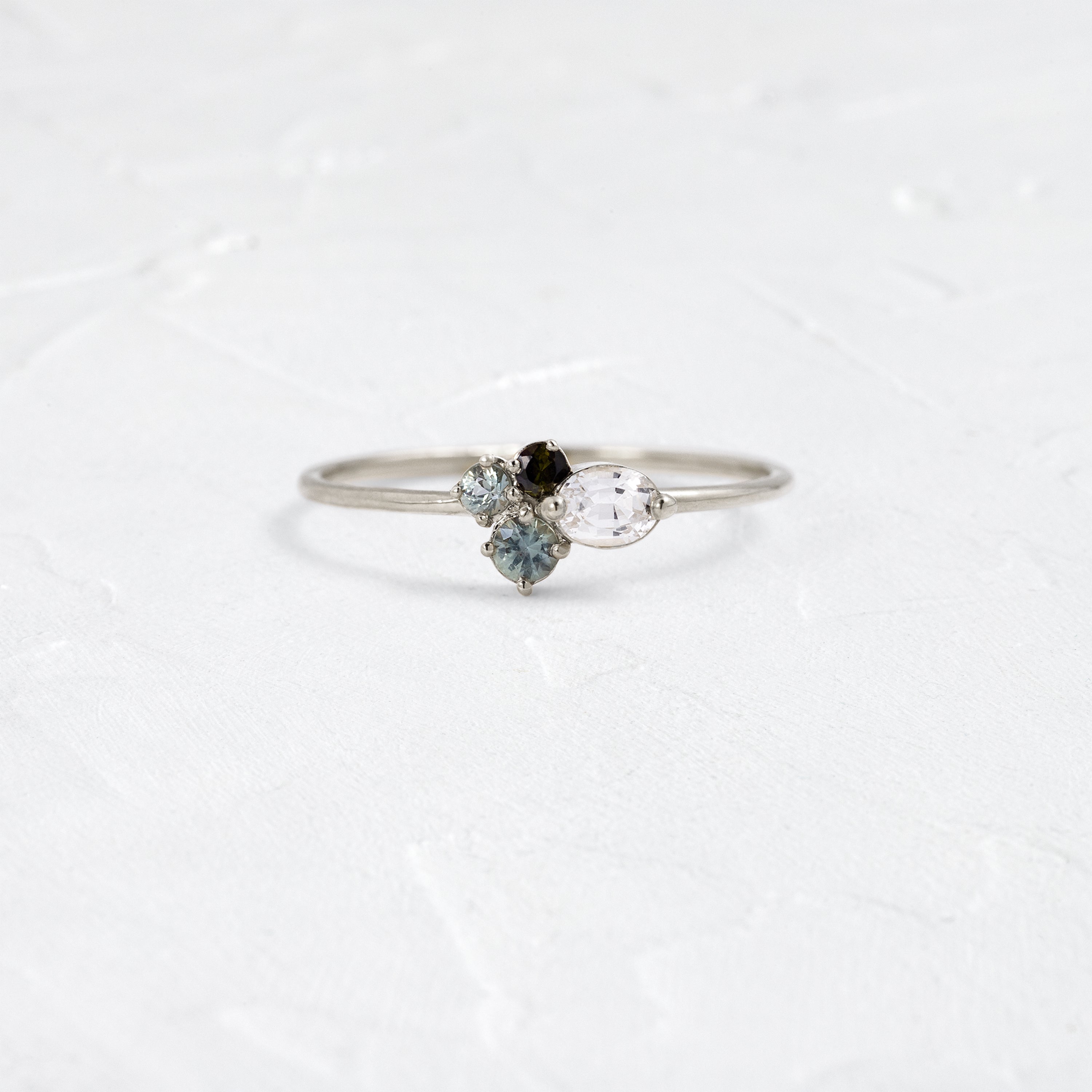 Seafloor Mini Cluster Ring Melanie Casey Jewelry