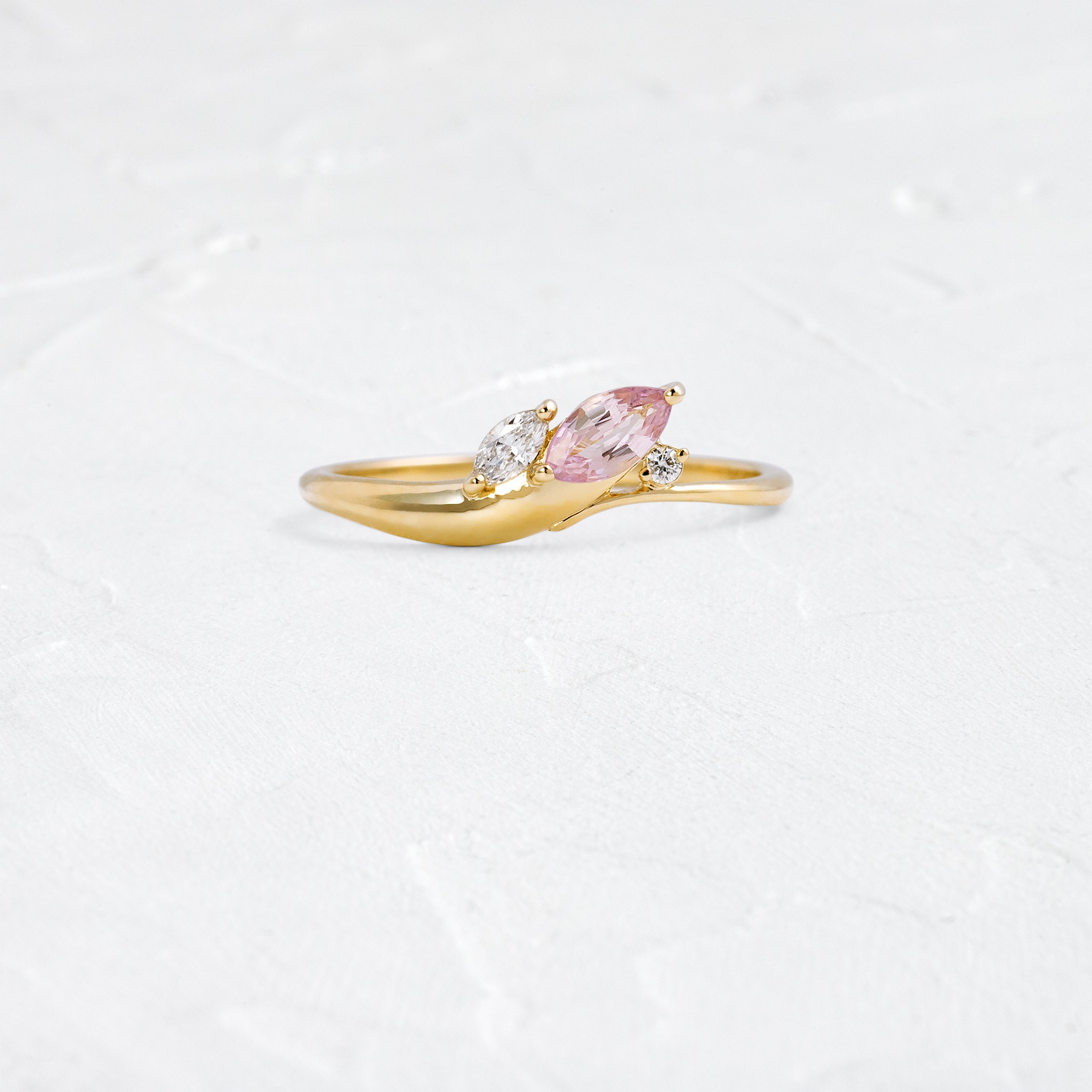 Grand Cresting Ring - Pink | Melanie Casey Jewelry