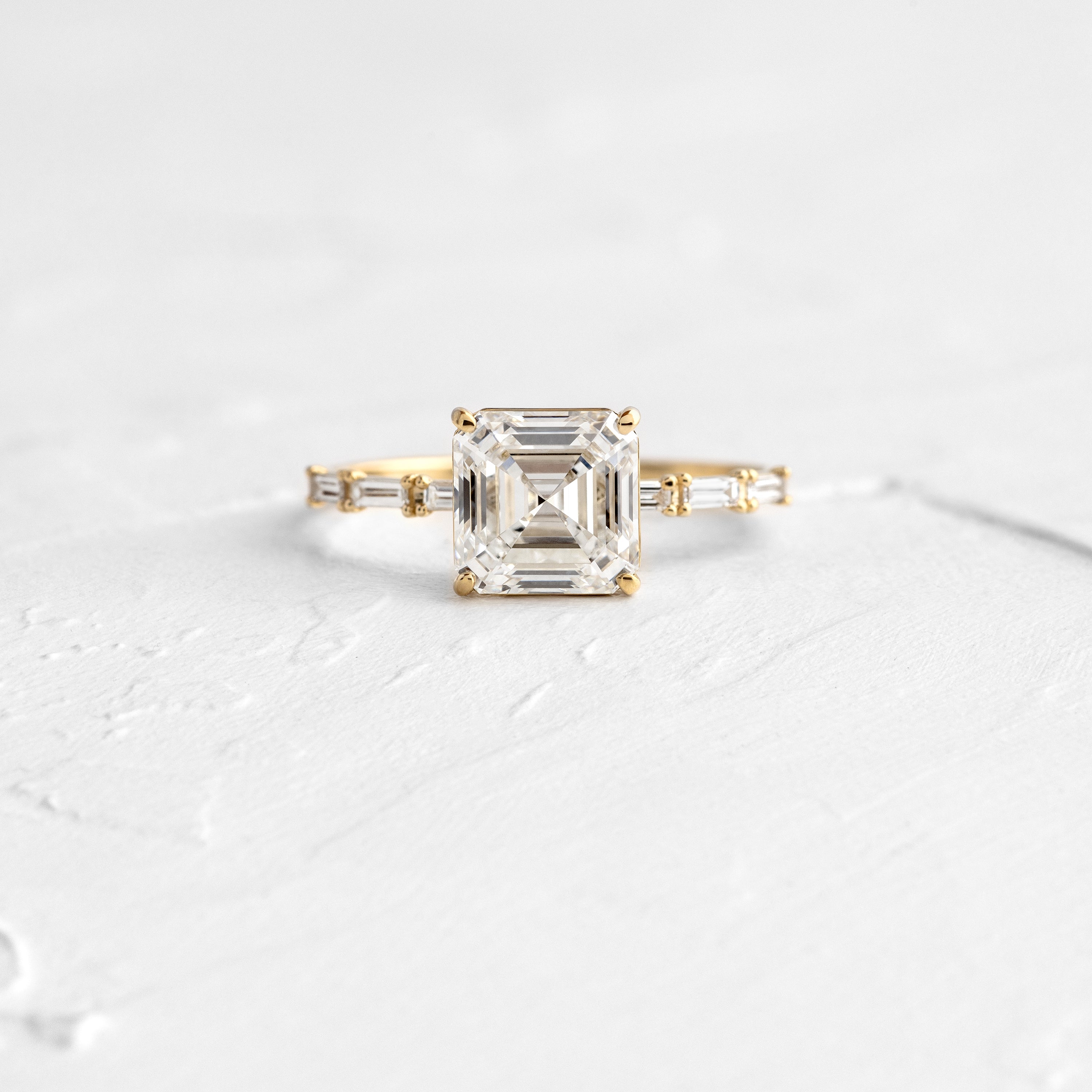 Fluency Ring, Asscher Cut - Melanie Casey