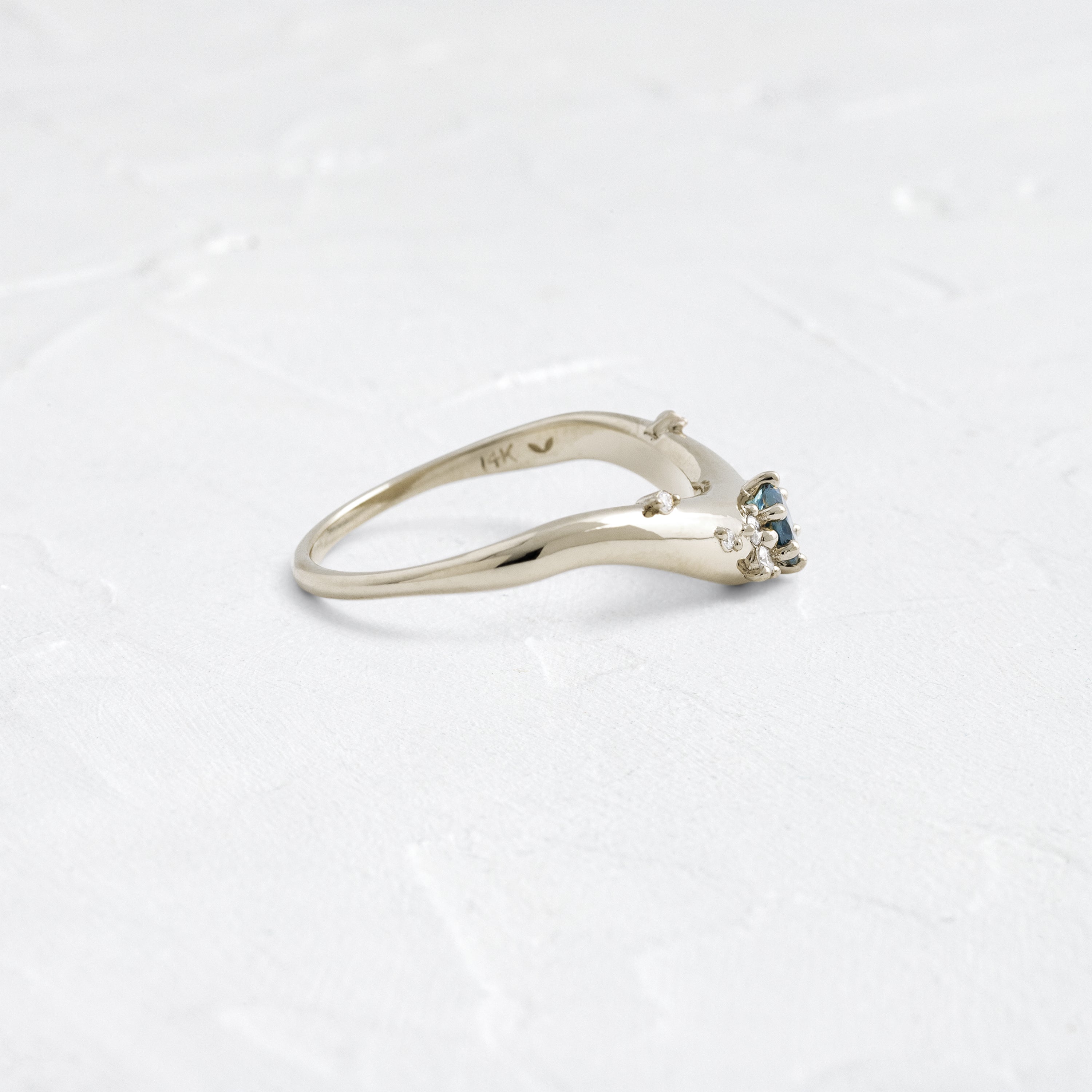 Amplify Cluster Band in Sapphire | Melanie Casey Jewelry