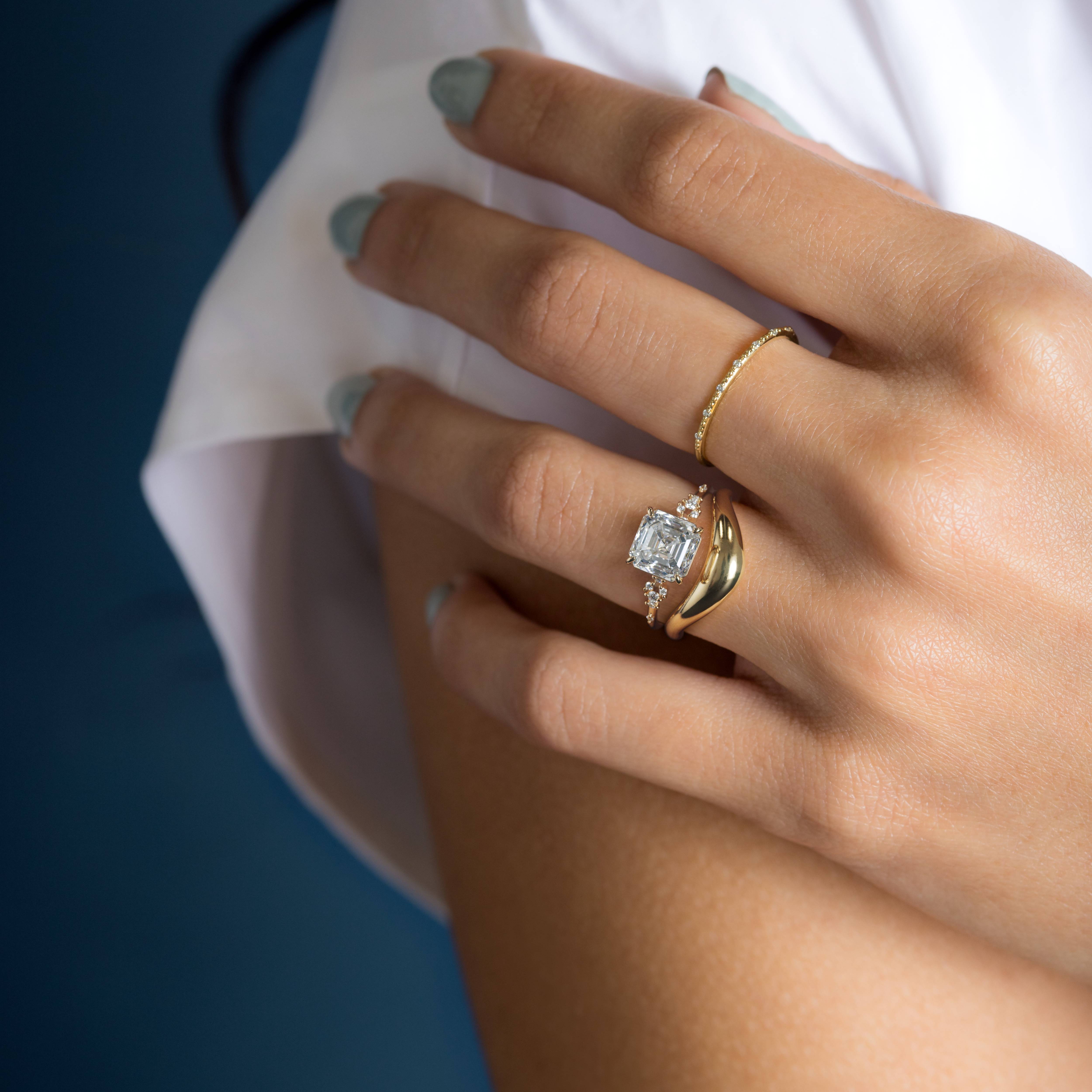 Myriad Ring, Asscher Cut | Melanie Casey Jewelry