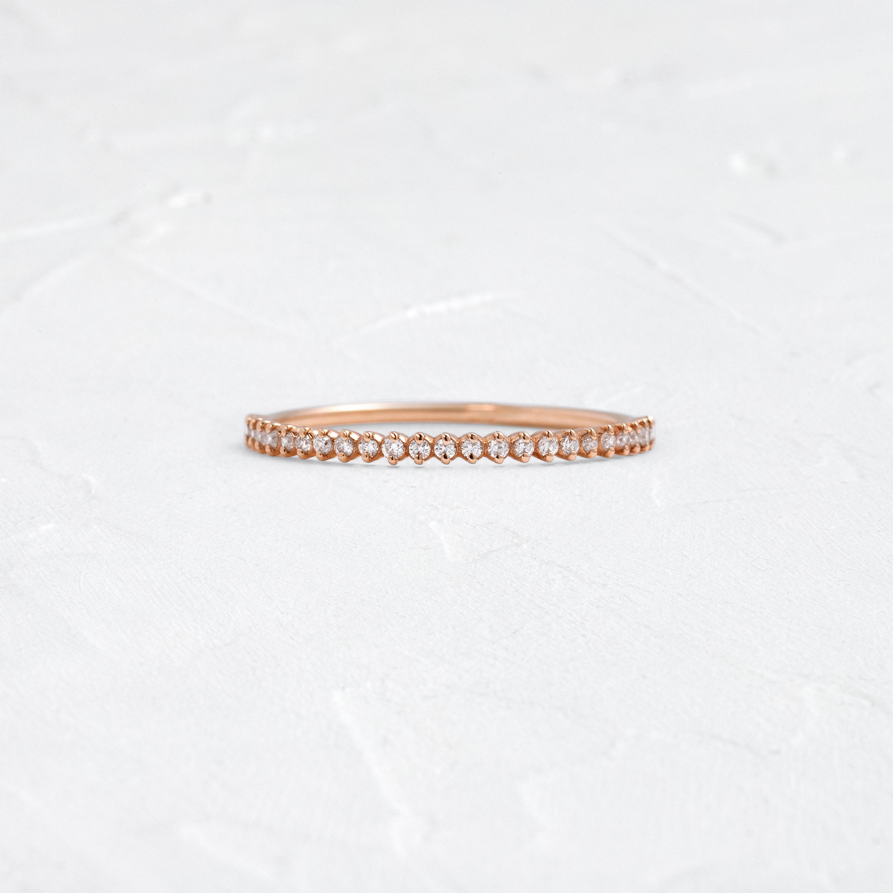 Petite Many Moons Band in Diamond | Melanie Casey Fine Jewelry