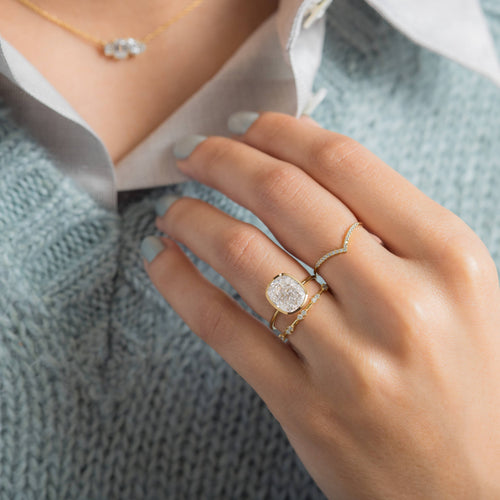 Formation Ring, Cushion Cut Melanie Casey Jewelry