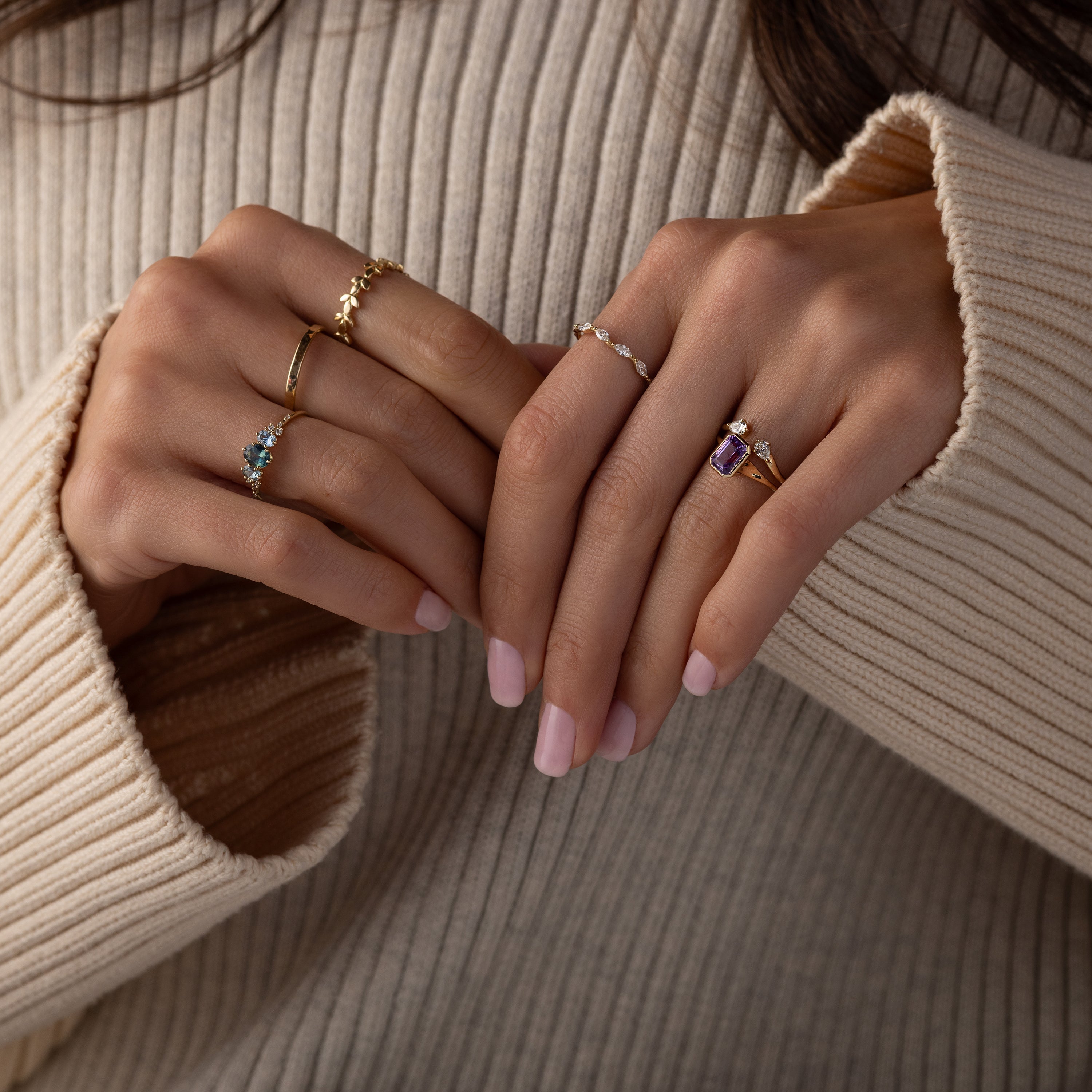 Avenue Ring, 1.51ct. Purple Sapphire | Melanie Casey Jewelry