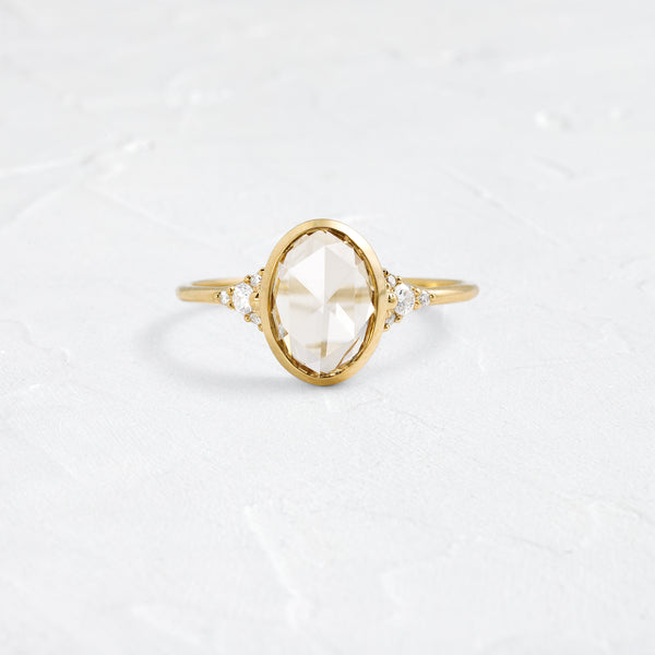 Evenfall Ring, 1.57ct. Natural Champagne Diamond | Melanie Casey