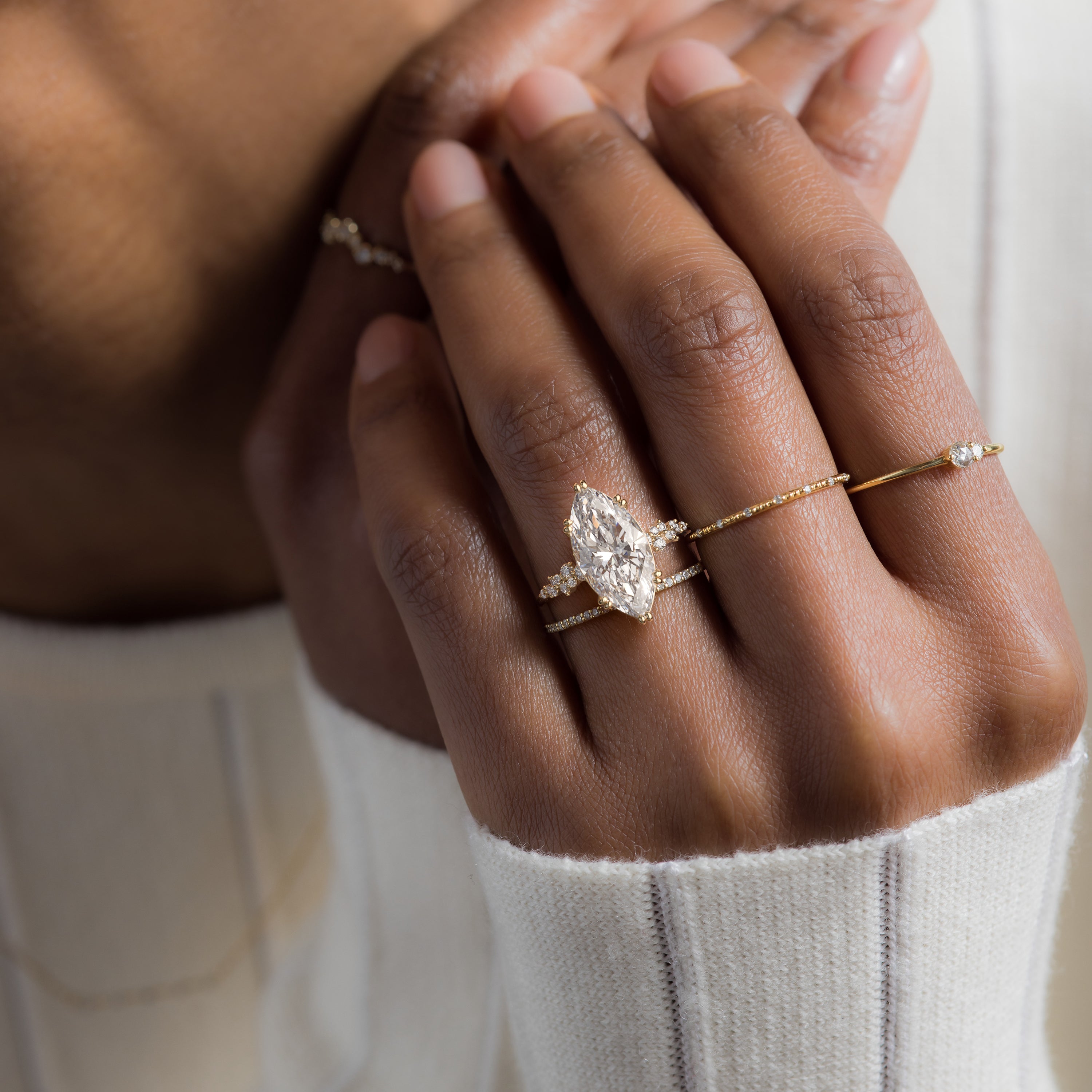 On The Horizon Ring, Marquise Cut | Melanie Casey Fine Jewelry