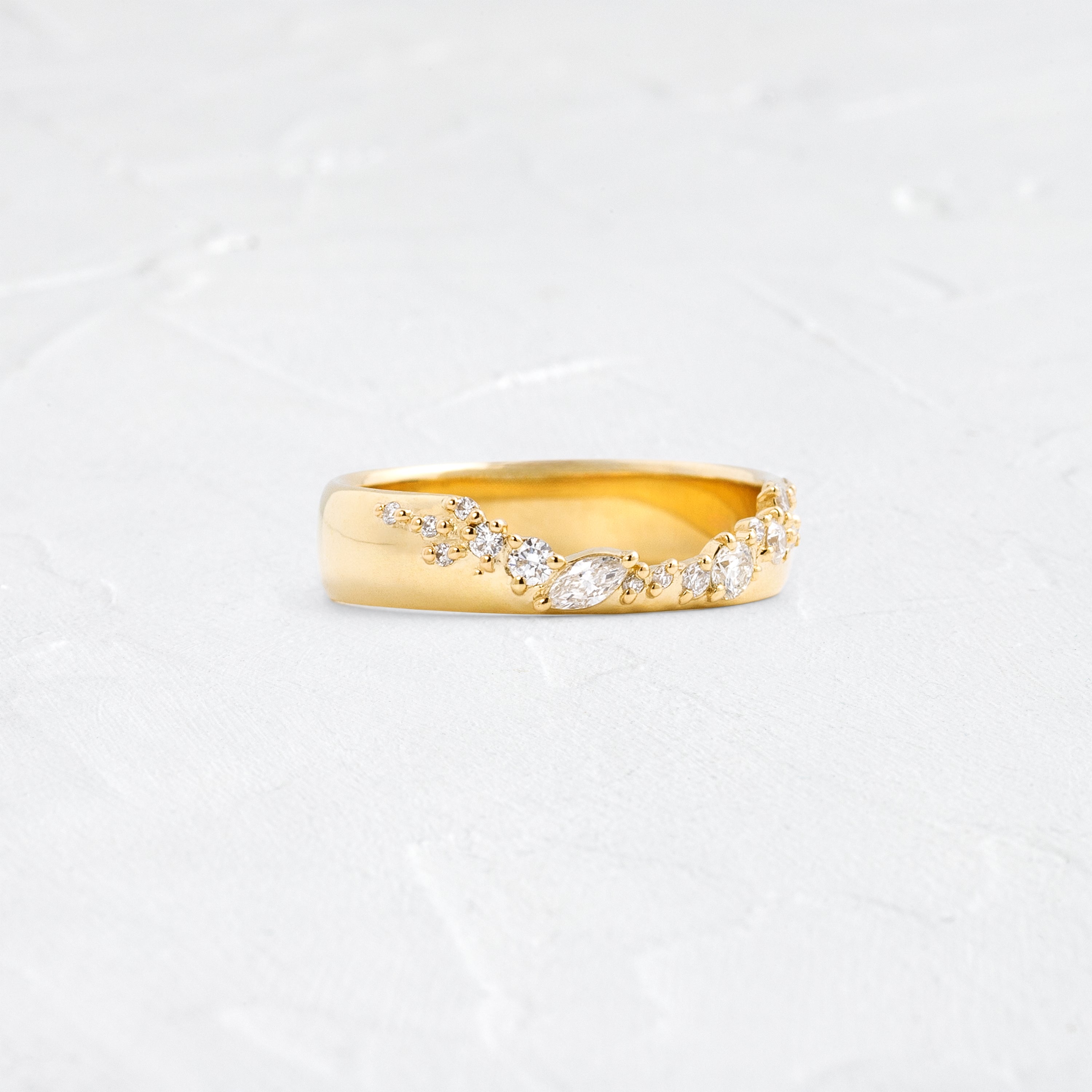 Wide Snowdrift Band | Melanie Casey