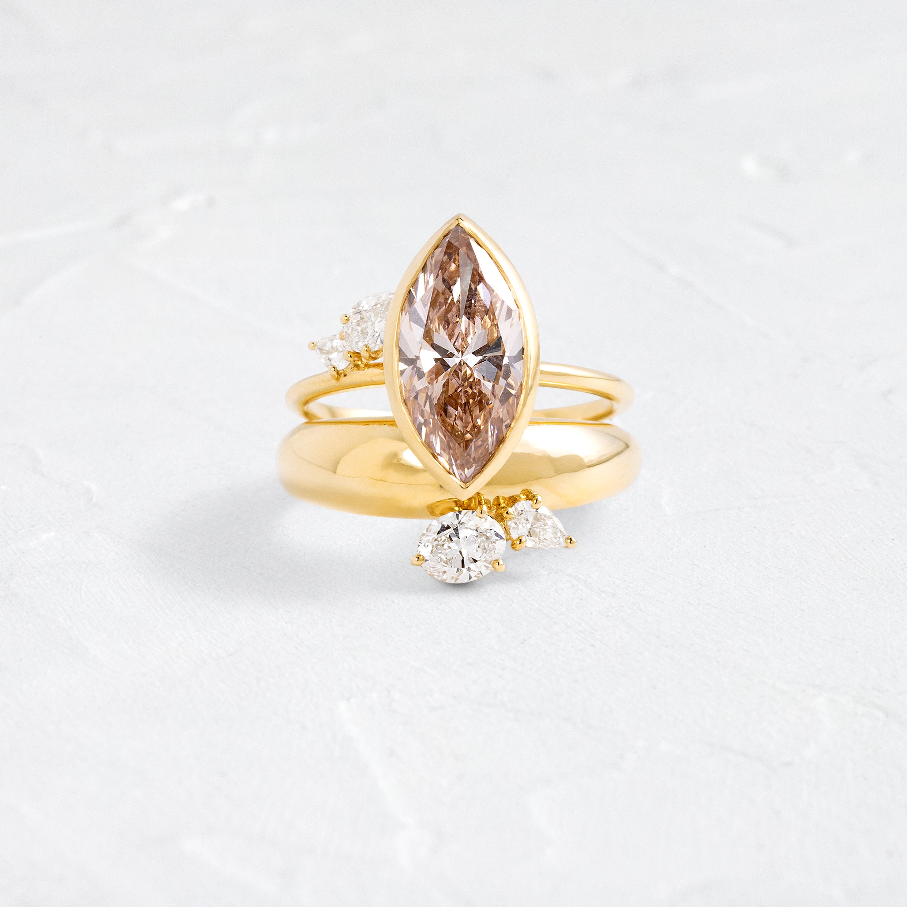 Epilogue Ring, 3.52 Pink Lab-Grown Diamond | Melanie Casey Fine