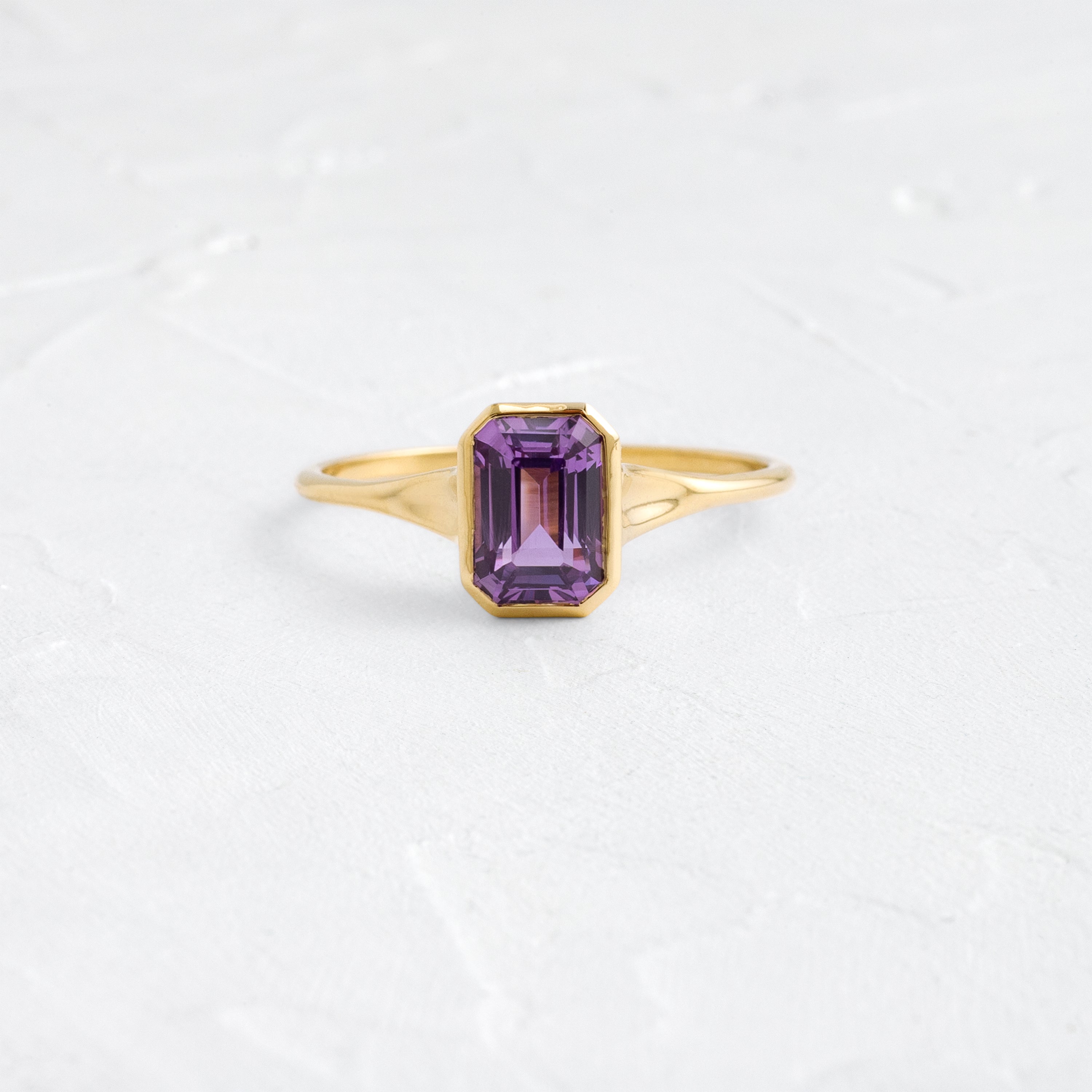 Avenue Ring, 1.51ct. Purple Sapphire | Melanie Casey Jewelry