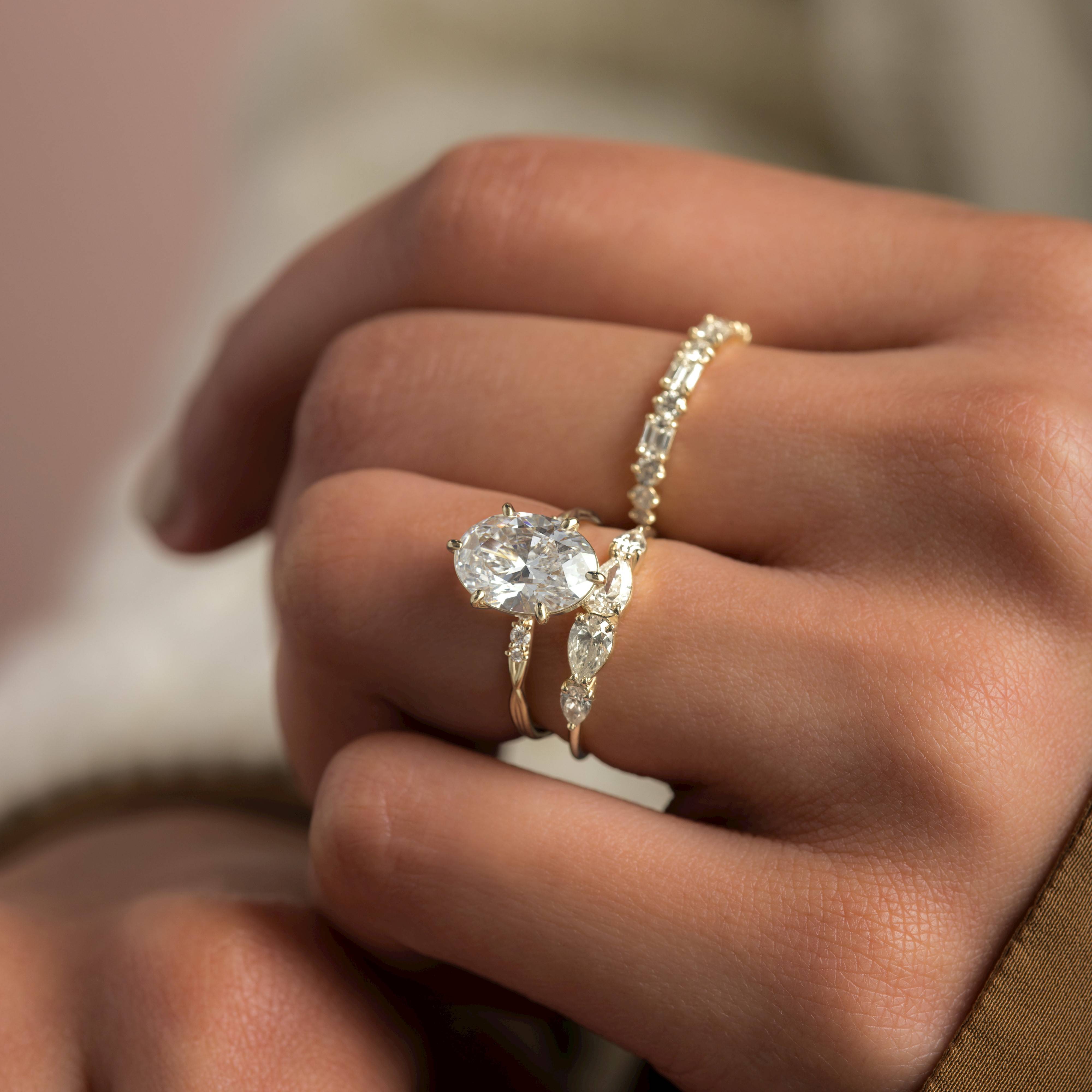 Trestle Ring, Oval Cut - Melanie Casey