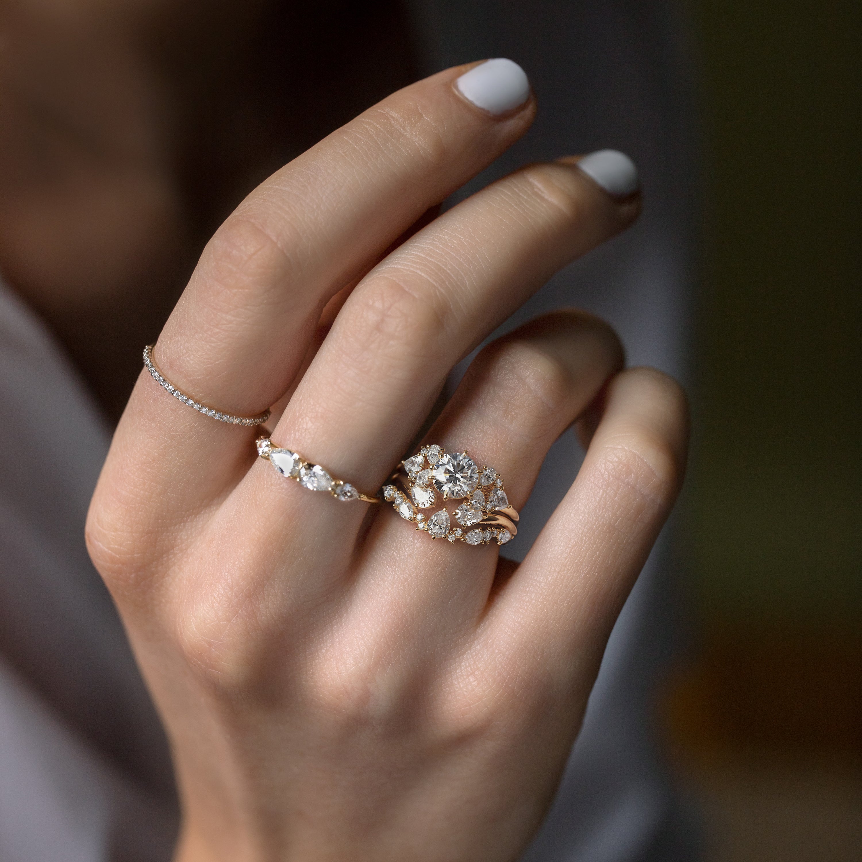 Early Morning Ring, Round Cut Melanie Casey Fine Jewelry