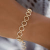 Oval Catch Clasp Chain Bracelet - In Stock - OOS (14k Yellow Gold)