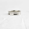 Concave Band, 5mm, Size 12.5 (14k White Gold - 5mm - Size 12.5, 14k White Gold)