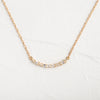 Morse Code Necklace (LOVE, 14k Yellow Gold)
