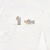 Array Studs - In Stock (14k Yellow Gold)