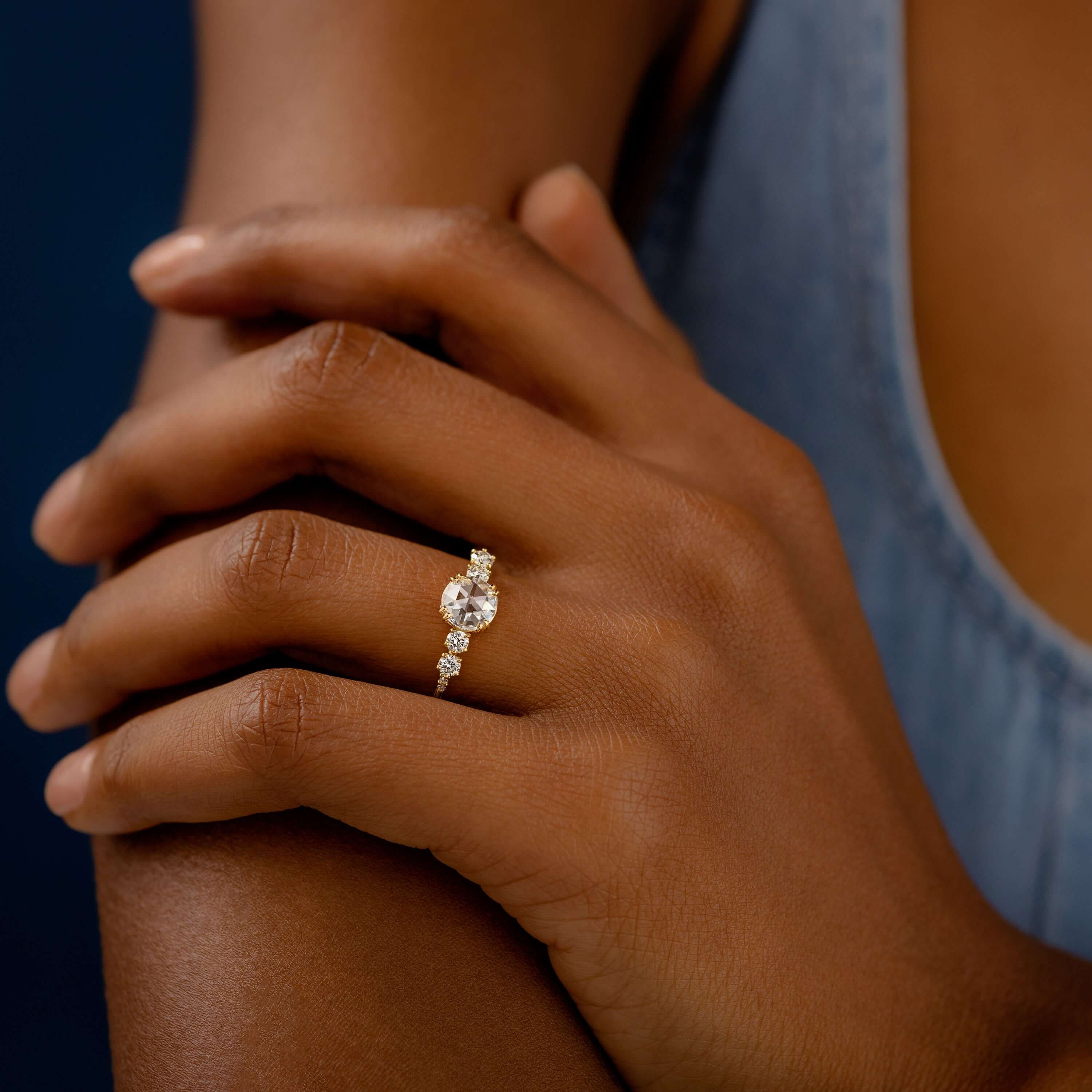 Coda Ring, Rose Cut | Handcrafted Engagement Ring | Melanie Casey