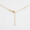 Morse Code Necklace - In Stock (14k Yellow Gold, LOVE)