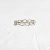 Linked Eternity Band (14k White Gold)