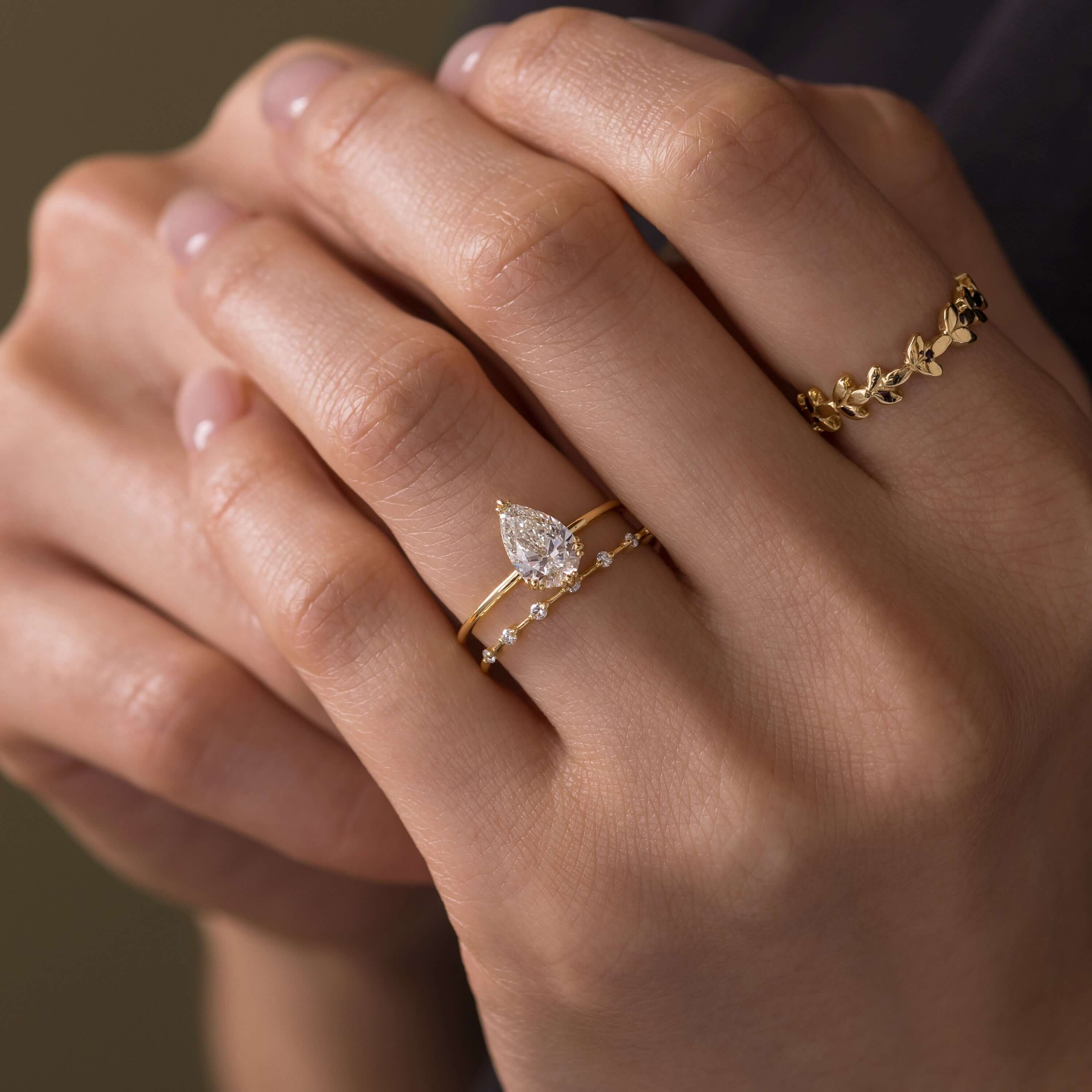 Threaded Ring, Oval Cut | Melanie Casey Fine Jewelry