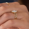Fluency Ring, Marquise Cut (14k Yellow Gold)