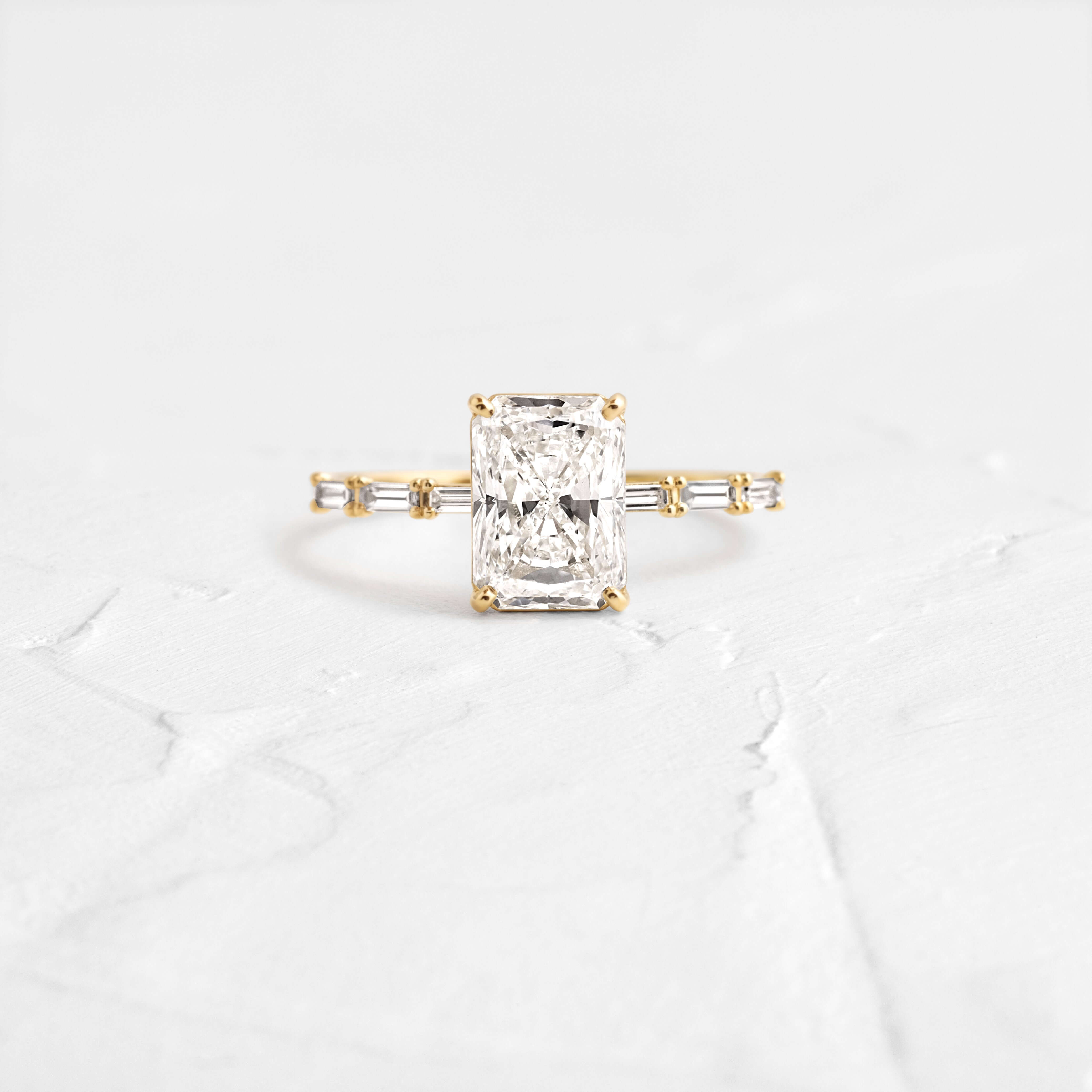 Fluency Ring, Radiant Cut - Melanie Casey