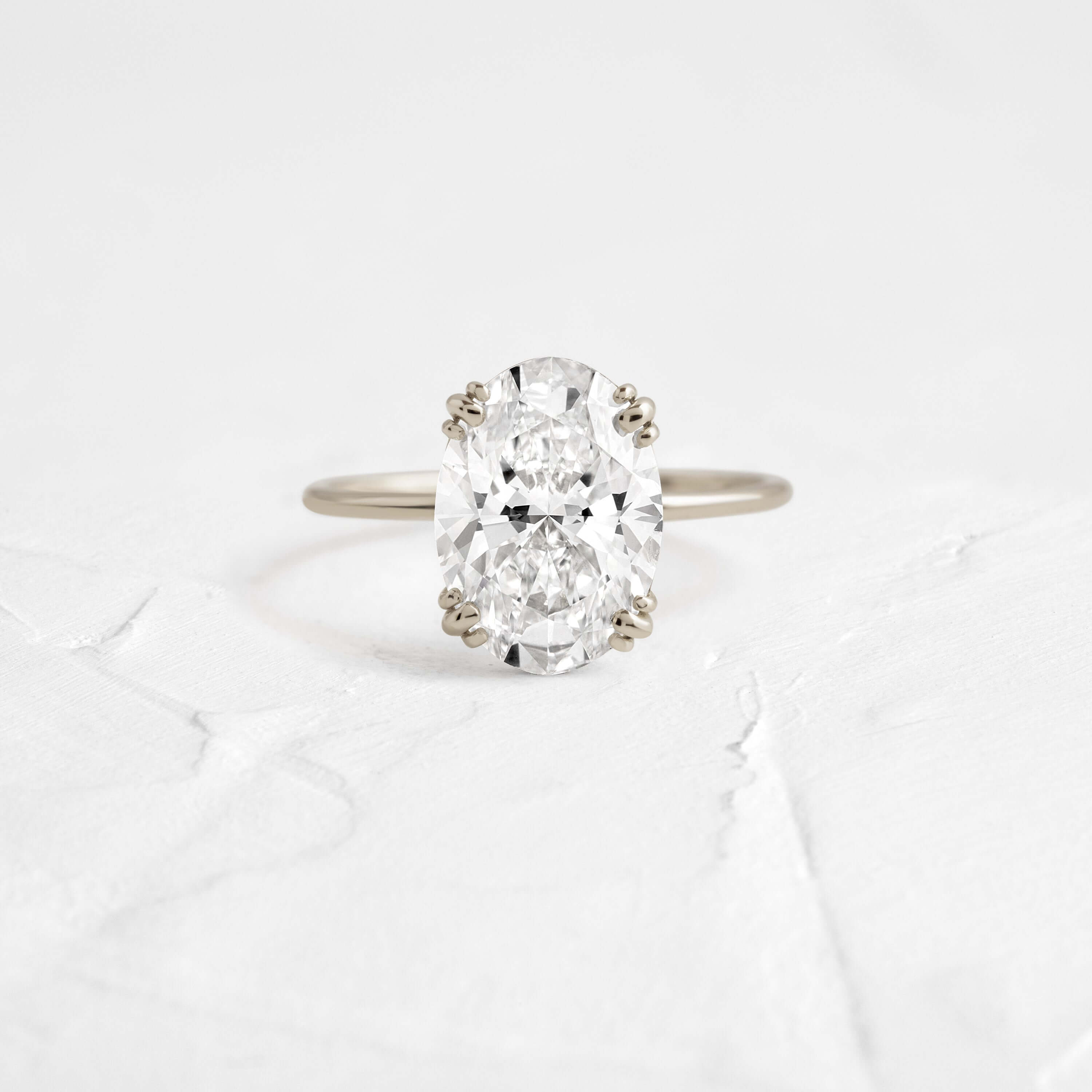 Nestled Ring, Oval Cut Melanie Casey Fine Jewelry