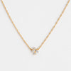 Petite Tinsel Necklace (14k Yellow Gold)