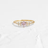 Damask Ring, Pale Pink Sapphire, Edition 3 (14k Yellow Gold)