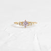 Damask Ring, Pale Pink Sapphire, Edition 1 (14k Yellow Gold)