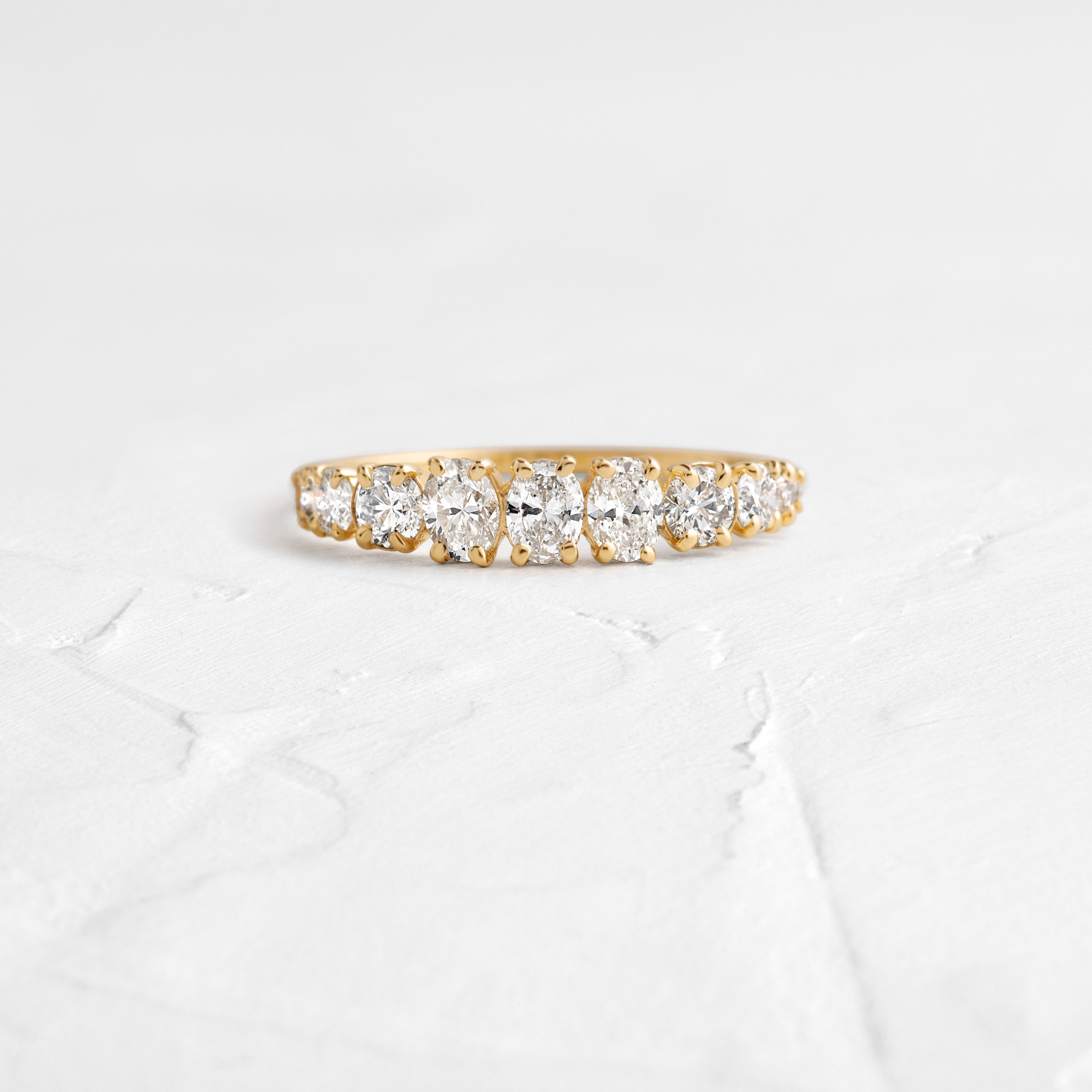 Perspective Band | Engagement Ring by Melanie Casey