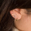 Cable Chain Hoops - In Stock - OOS (14k Yellow Gold)